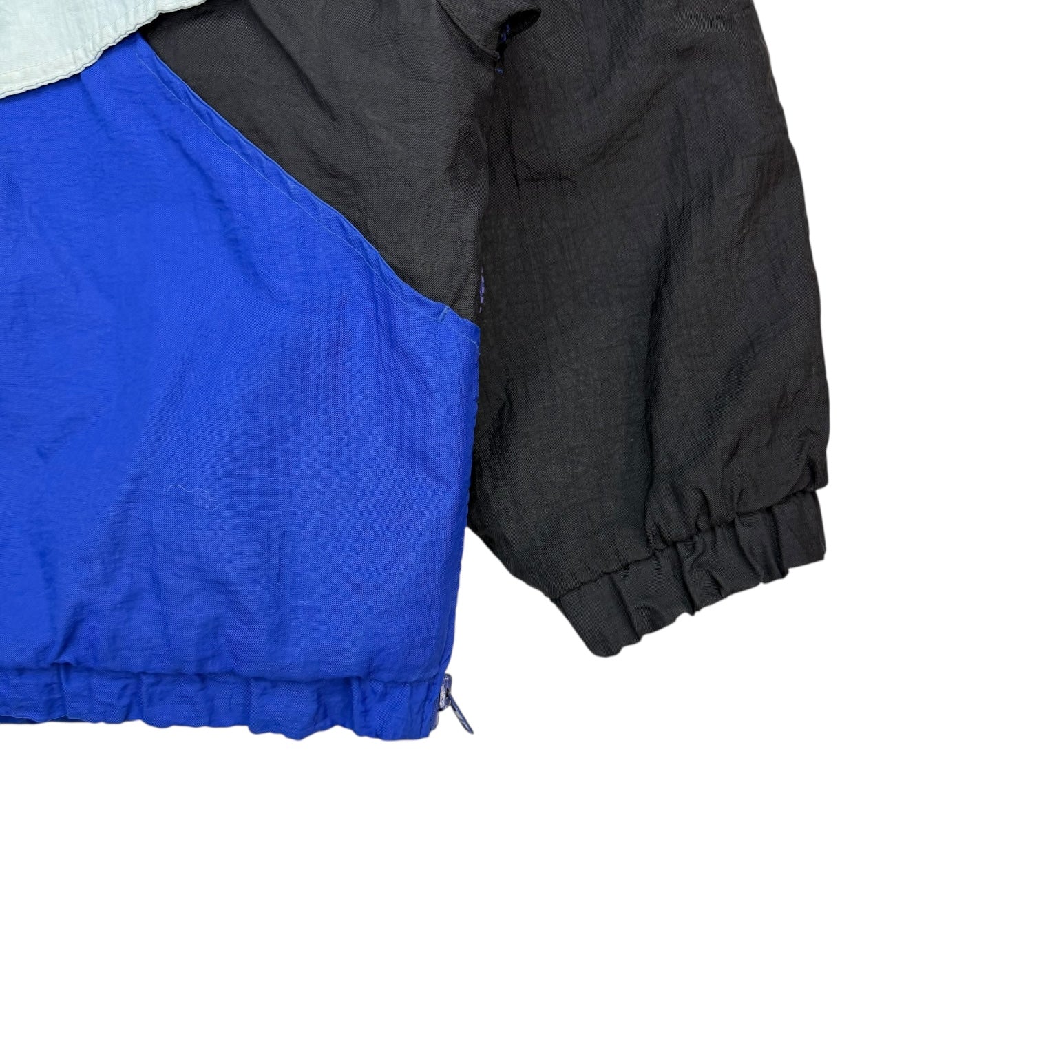 Vintage Looney Tunes Toronto Maple Leafs Tazmanian Devil Anorak Jacket Blue/Black