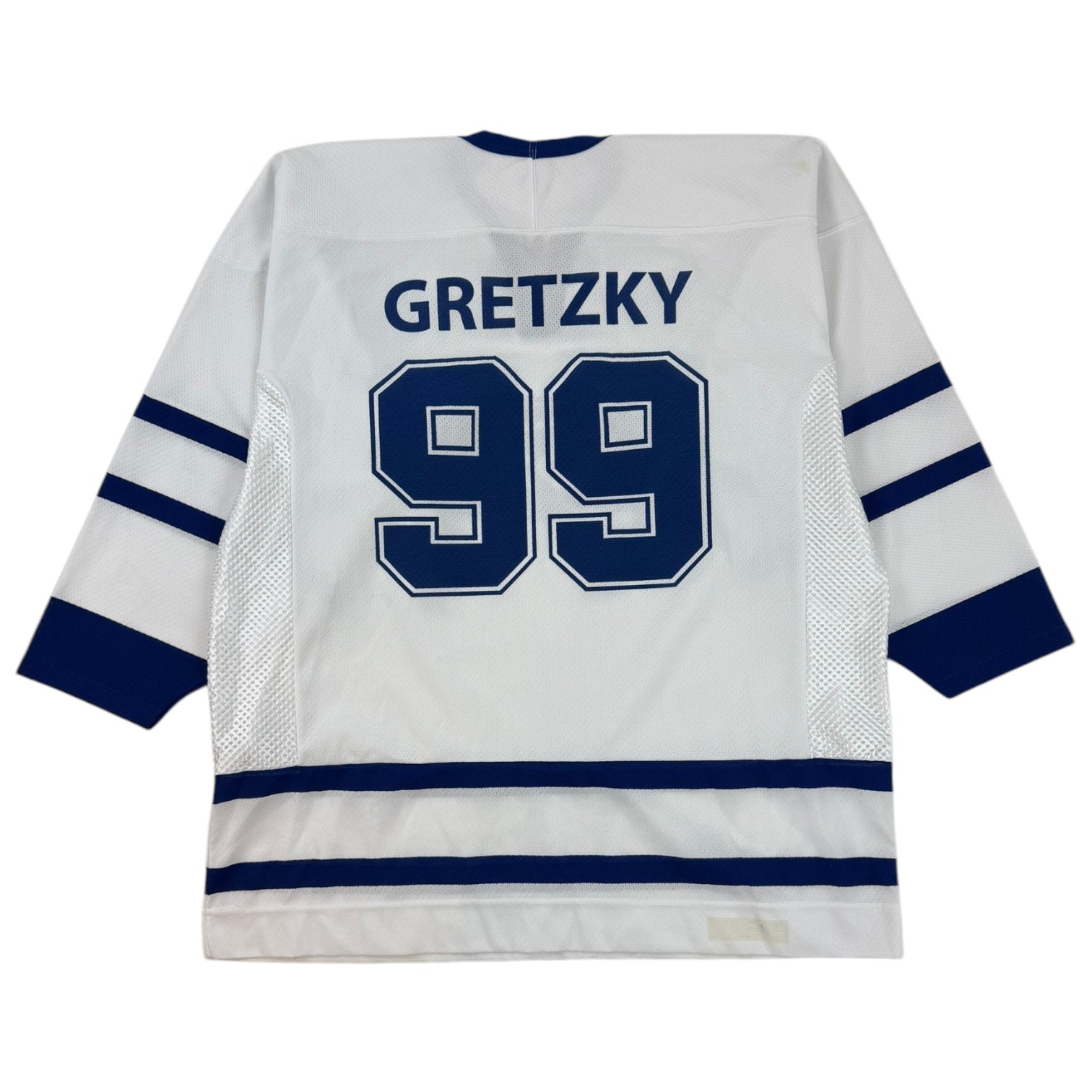 Vintage Ford Gretzky Hockey Jersey White/Navy