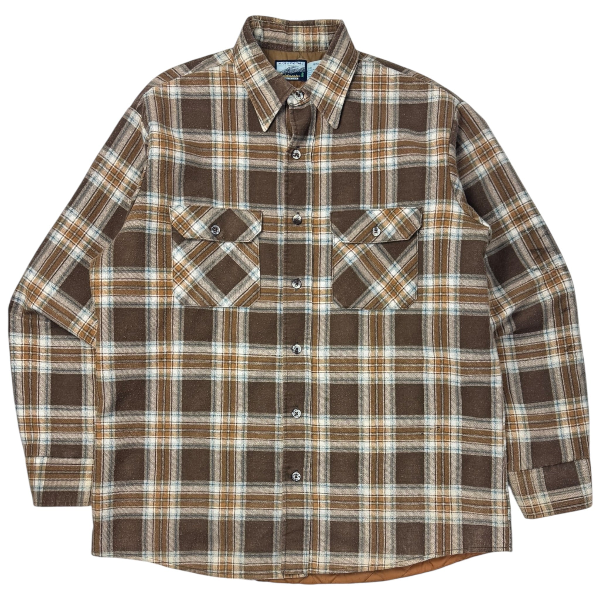 Vintage Fieldmans Quilted Flannel Button Up