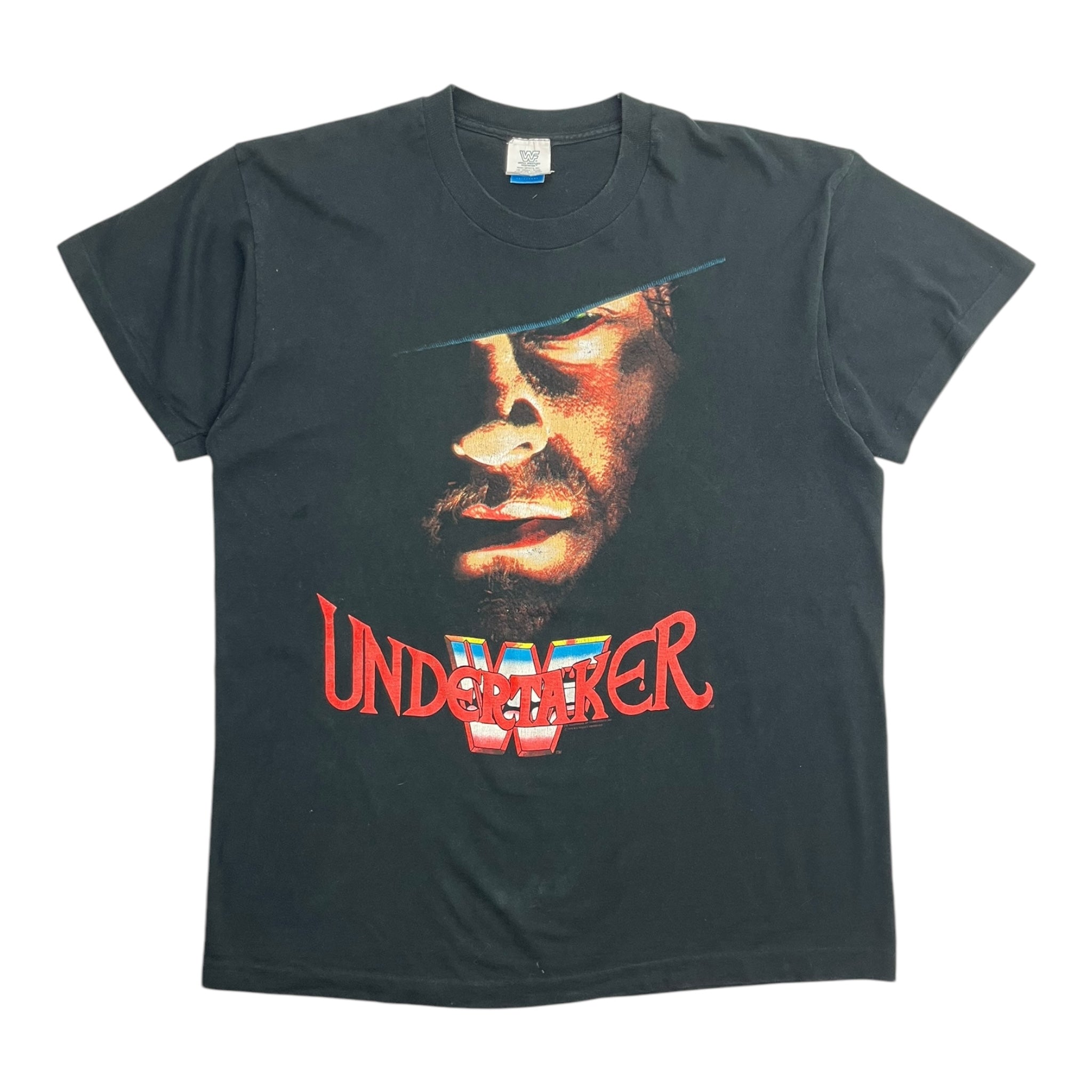 1993 WWF Undertaker Big Face T-Shirt