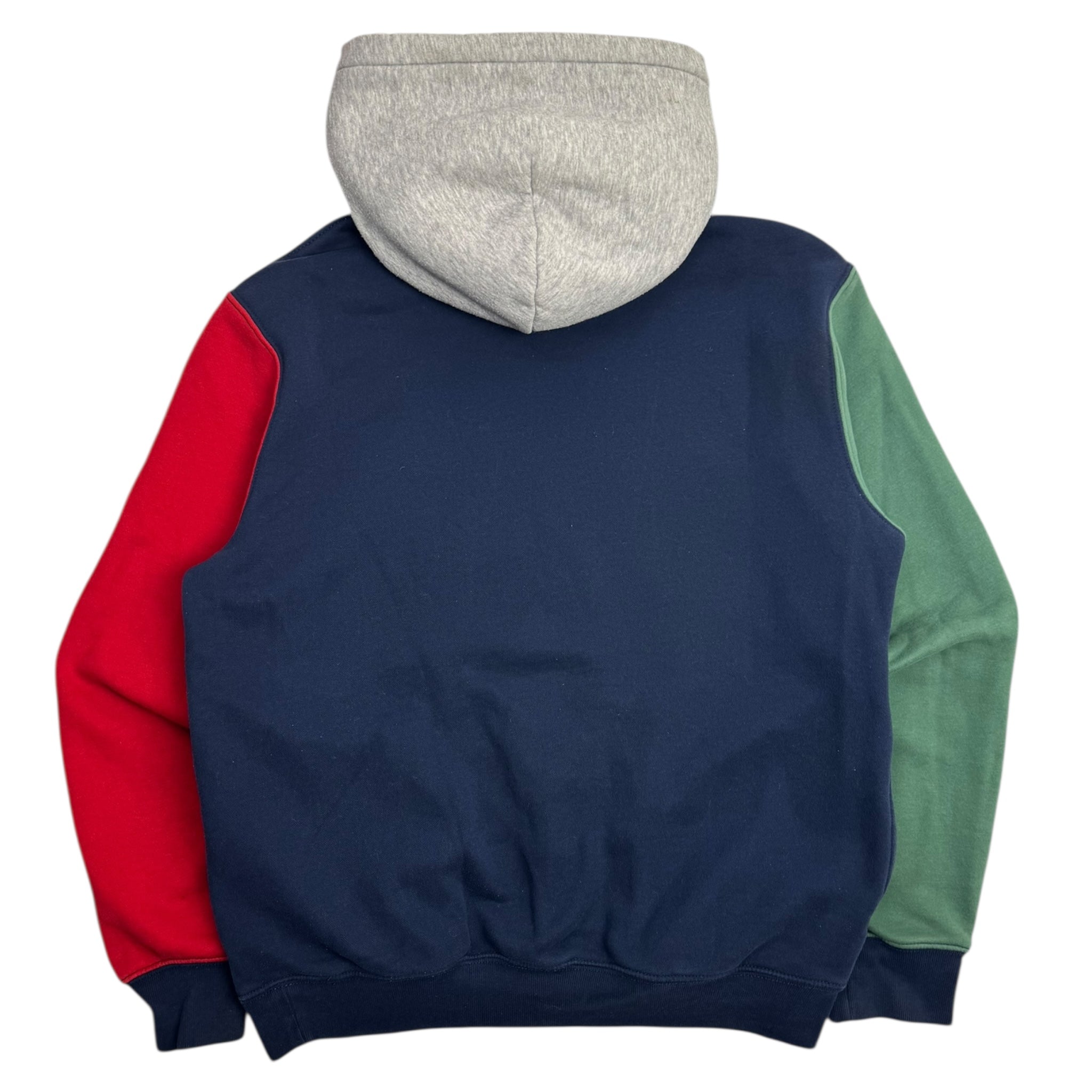 Vintage Polo Ralph Lauren Polo Bear Golf Colourblock Hoodie