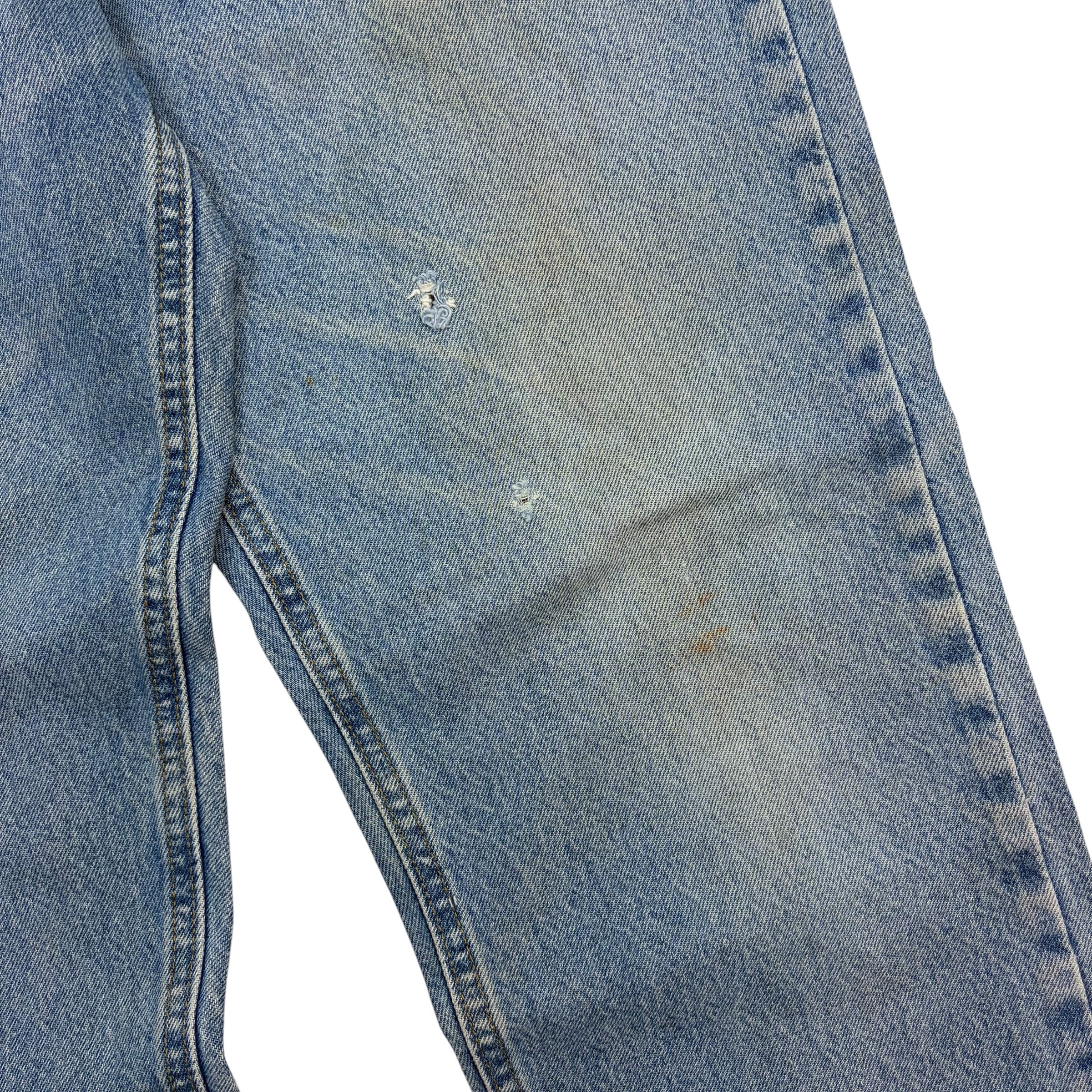Vintage Carhartt Relaxed Fit Denim Pants Blue