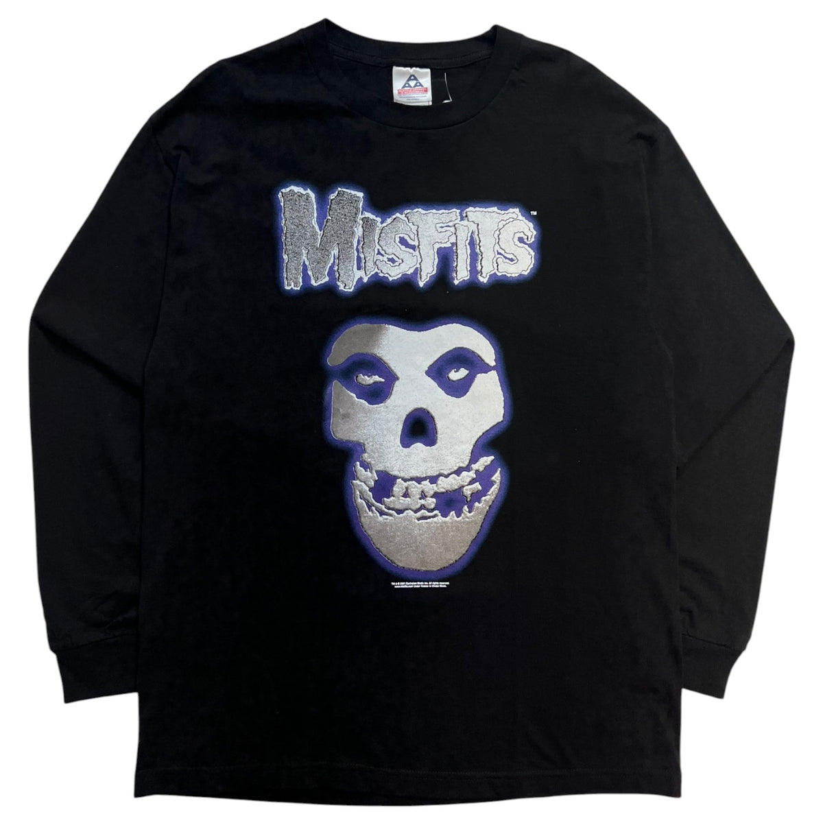 Vintage 2001 Misfits Long Sleeve T-Shirt Black