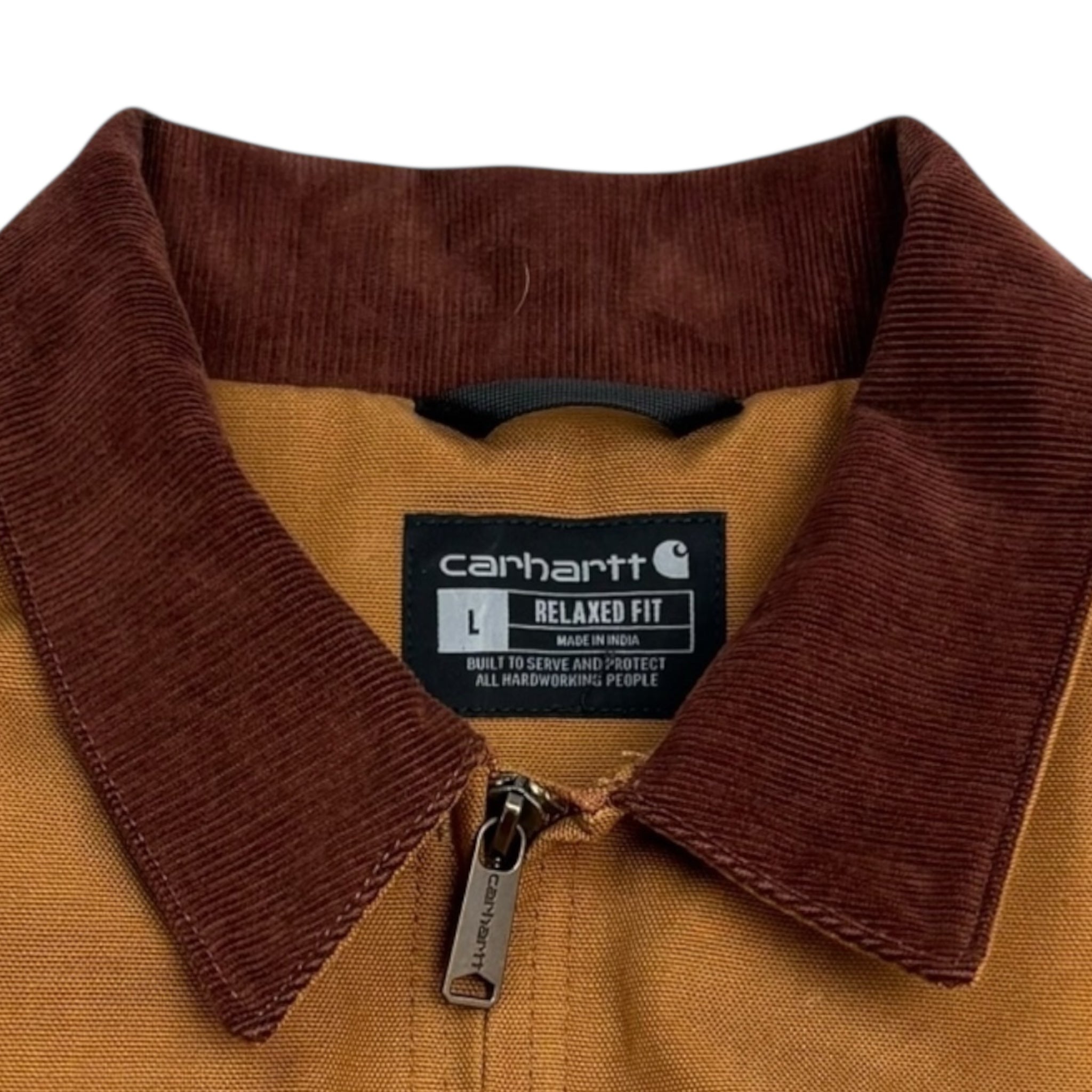 Carhartt Detroit Blanket Lined Jacket Brown