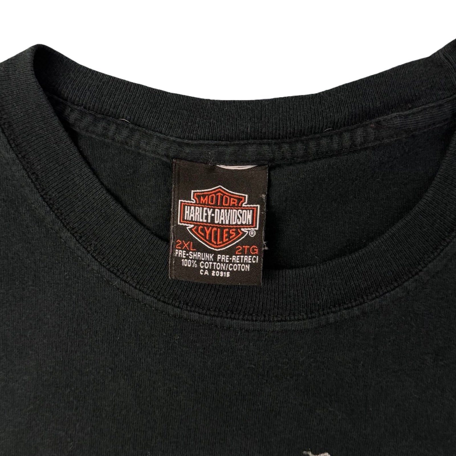 2007 Harley Davidson Langley, BC T-Shirt Black