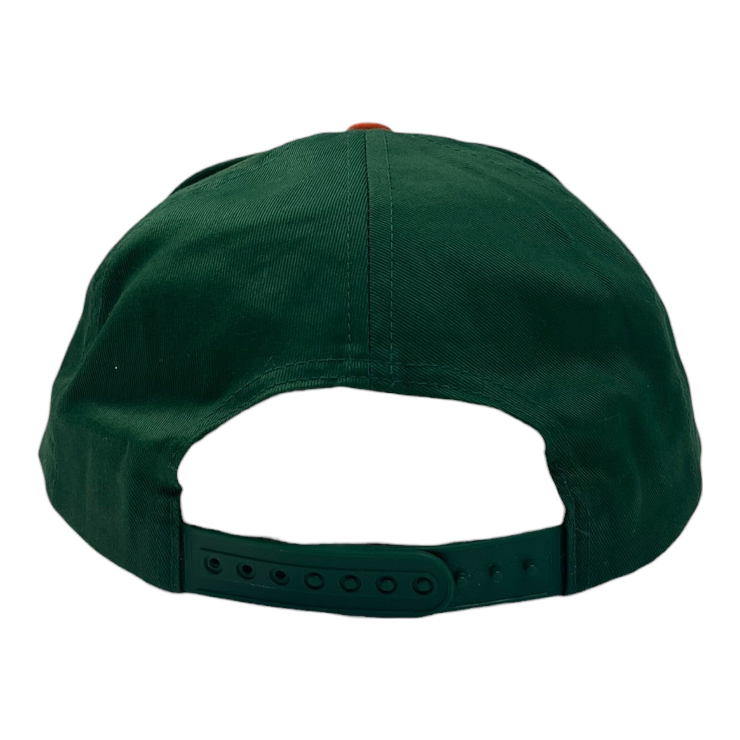 Vintage Miami Hurricanes Snap Back Hat Green