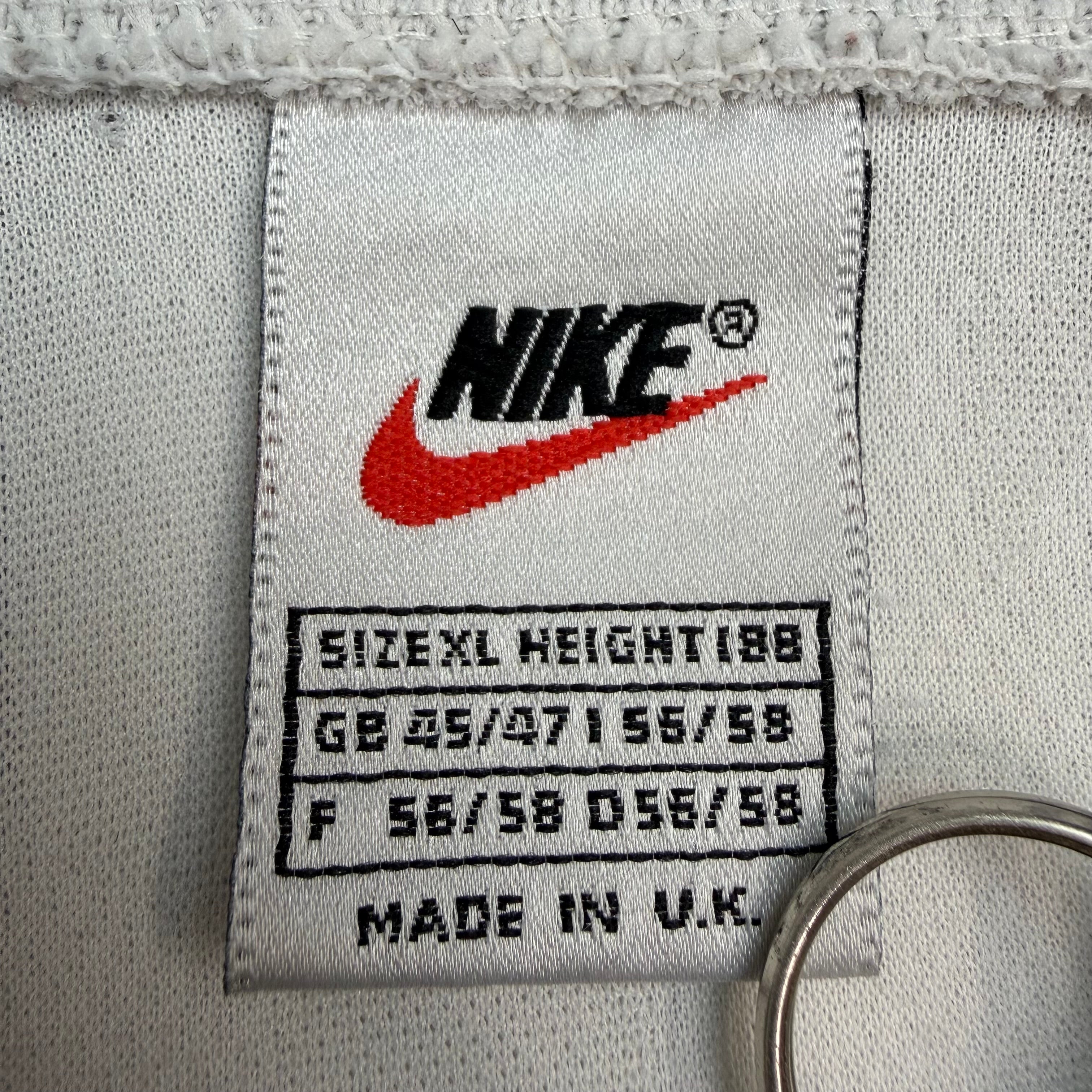 Vintage Nike Striped Football Jersey Black/White