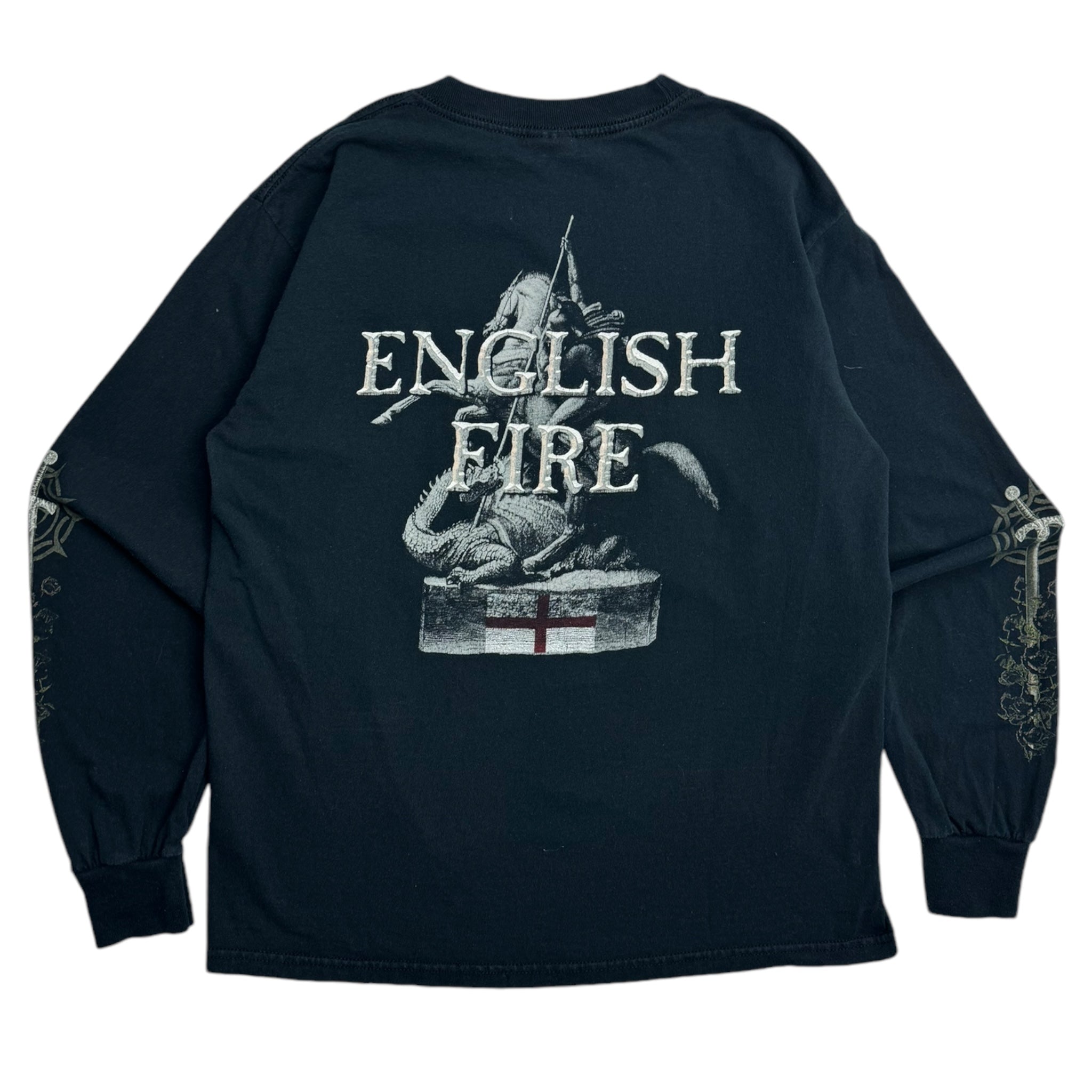 2008 Cradle of Filth English Fire Longsleeve T-Shirt