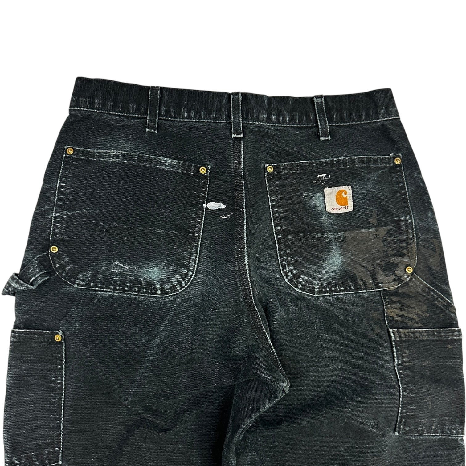 Vintage Carhartt Double Knee Cargos Black