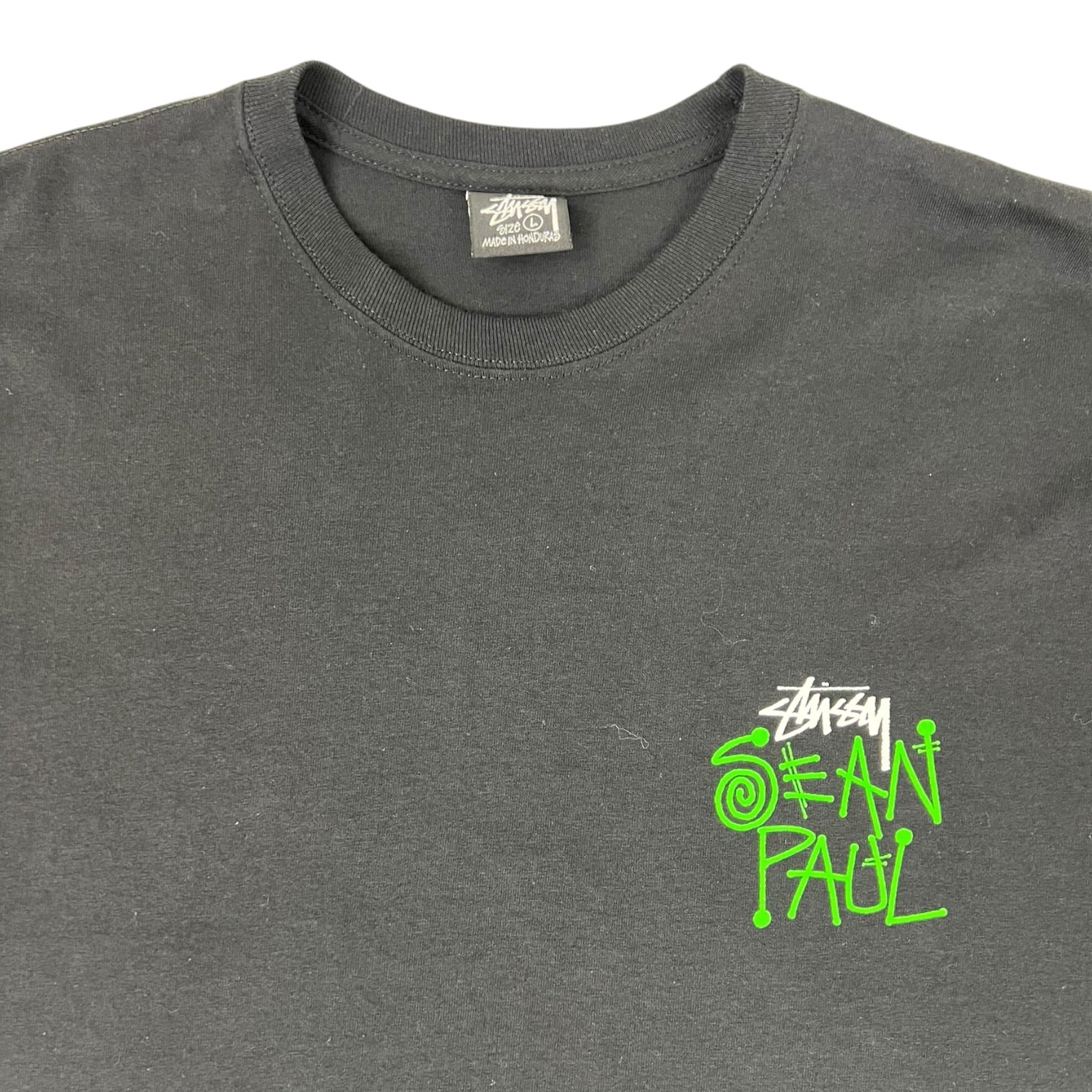 Stussy X Sean Paul T-Shirt Black