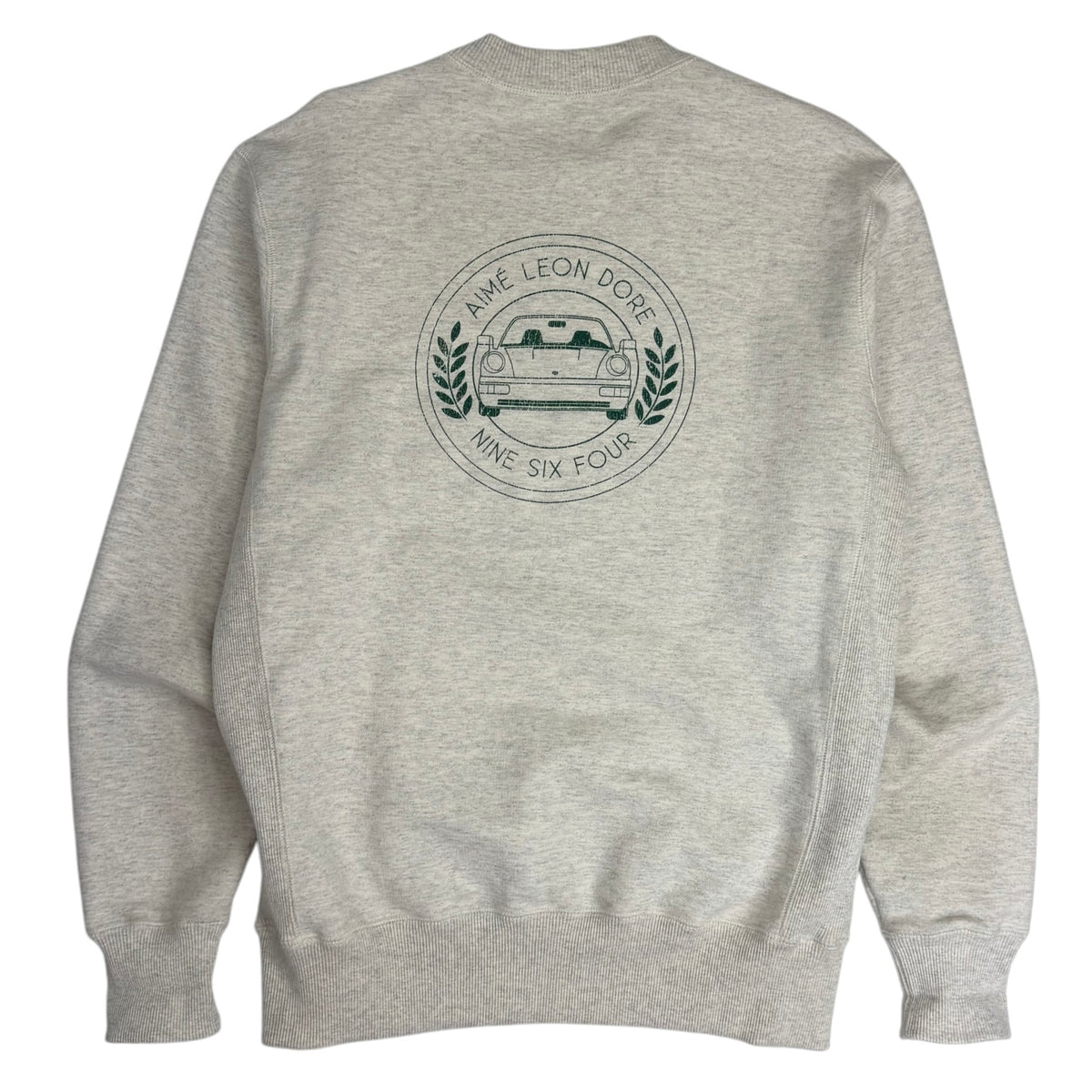 Aimé Leon Dore × Porsche 964 Crewneck Sweatshirt Grey