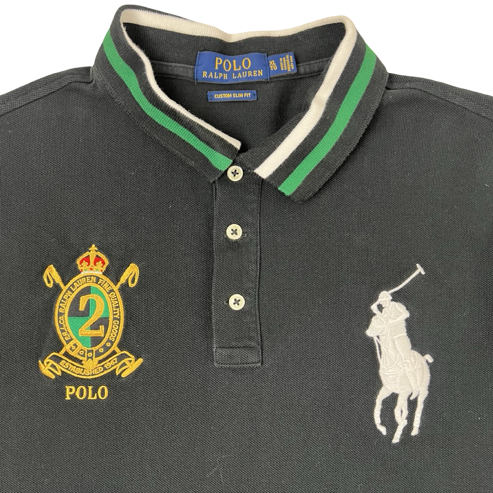 Vintage Polo Ralph Lauren Polo T-Shirt Black