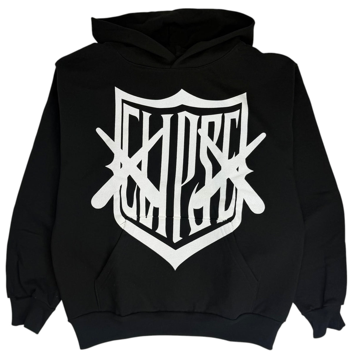 KAWS x Clipse Shield Hoodie Black