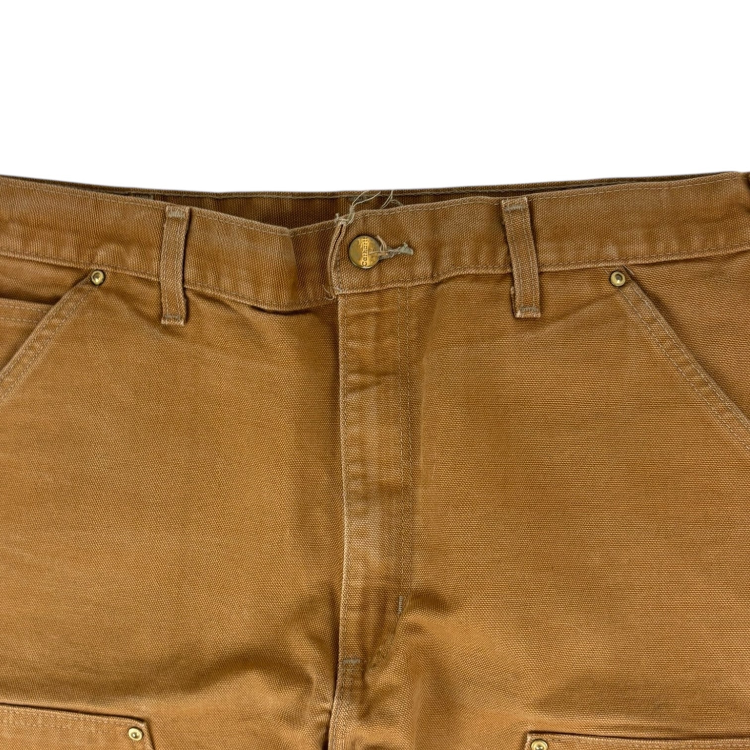 Vintage Carhartt Double Knee Work Pants Tan