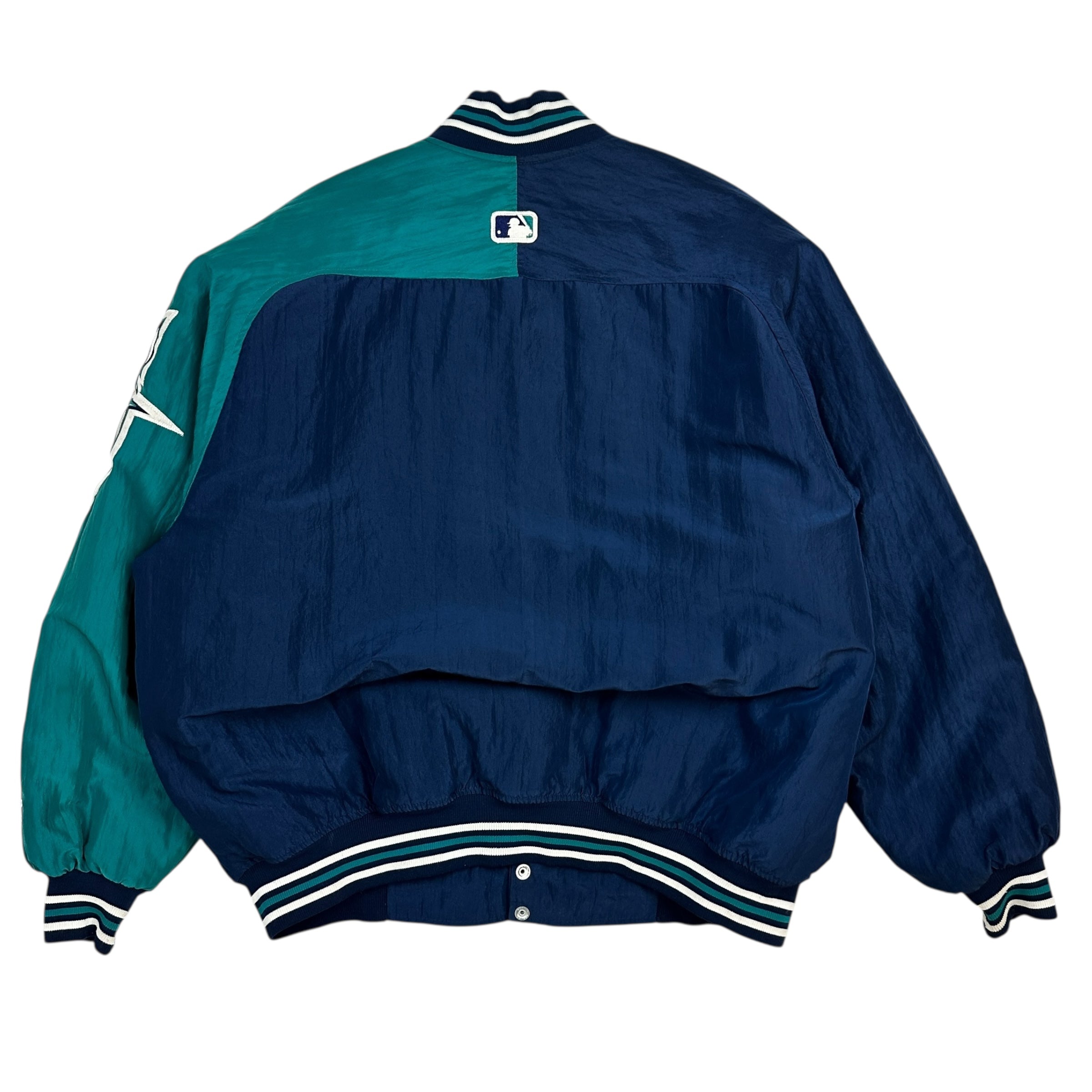 Vintage Starter Seattle Mariners Insulated Nylon Varsity Jacket