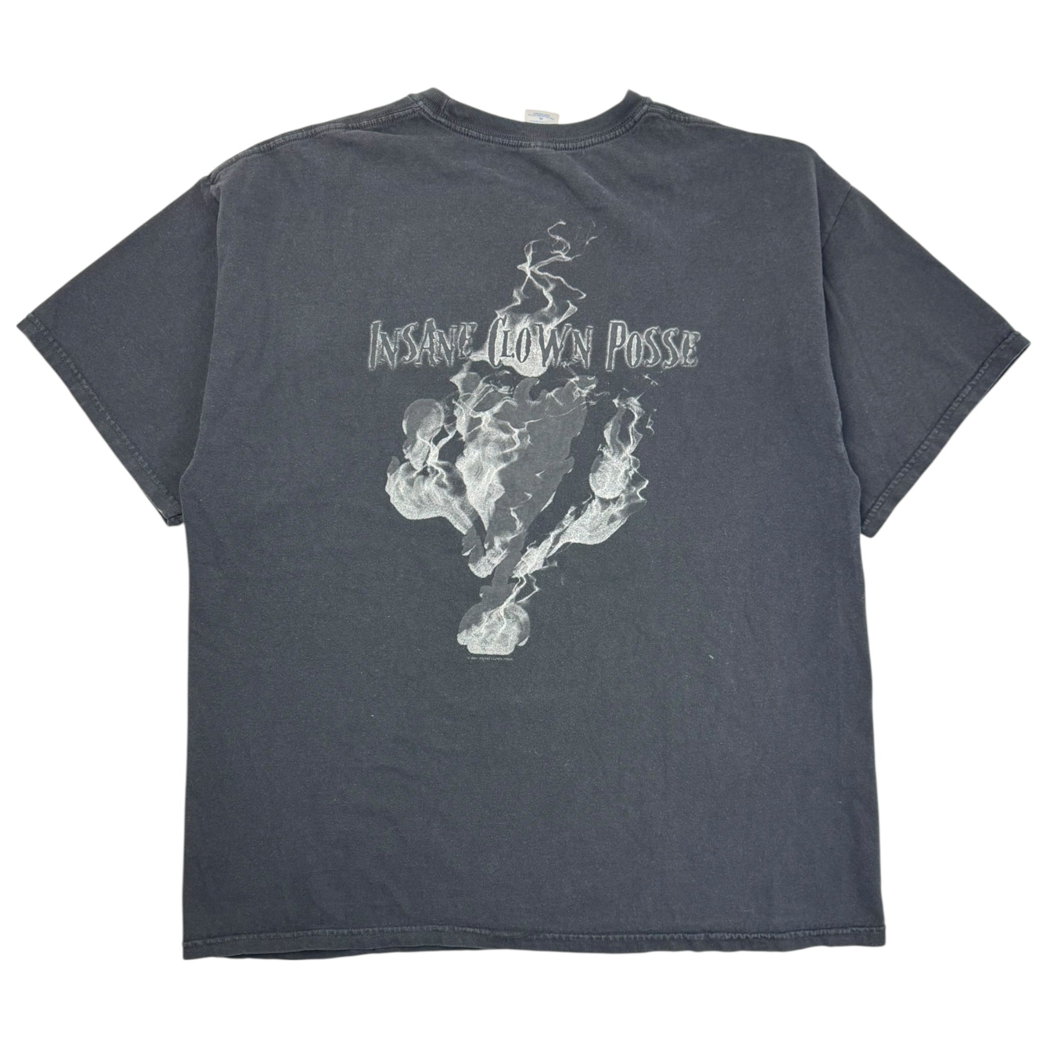 2007 Insane Clown Posse Fire Ball Clown Face T-Shirt