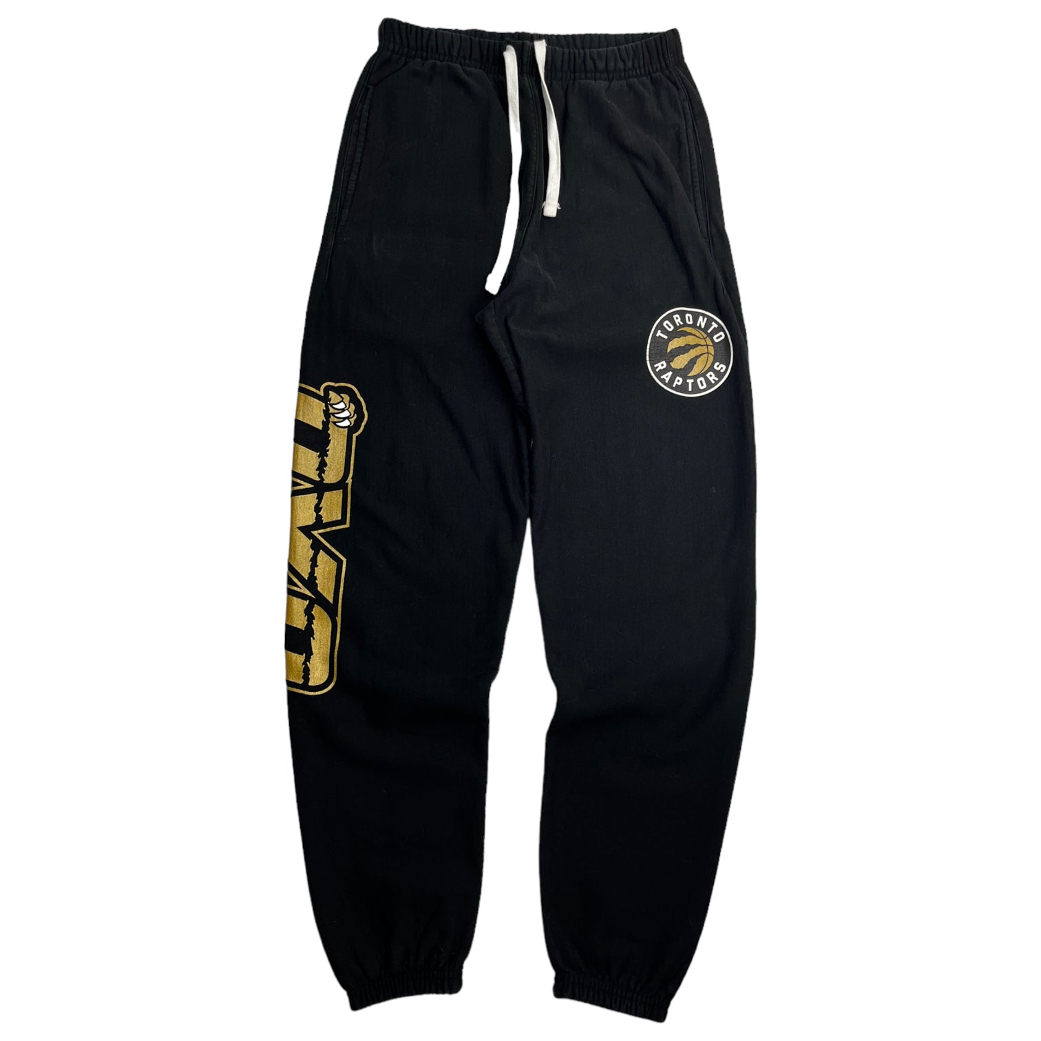 OVO Toronto Raptors Gold Claw Sweatpants Black S