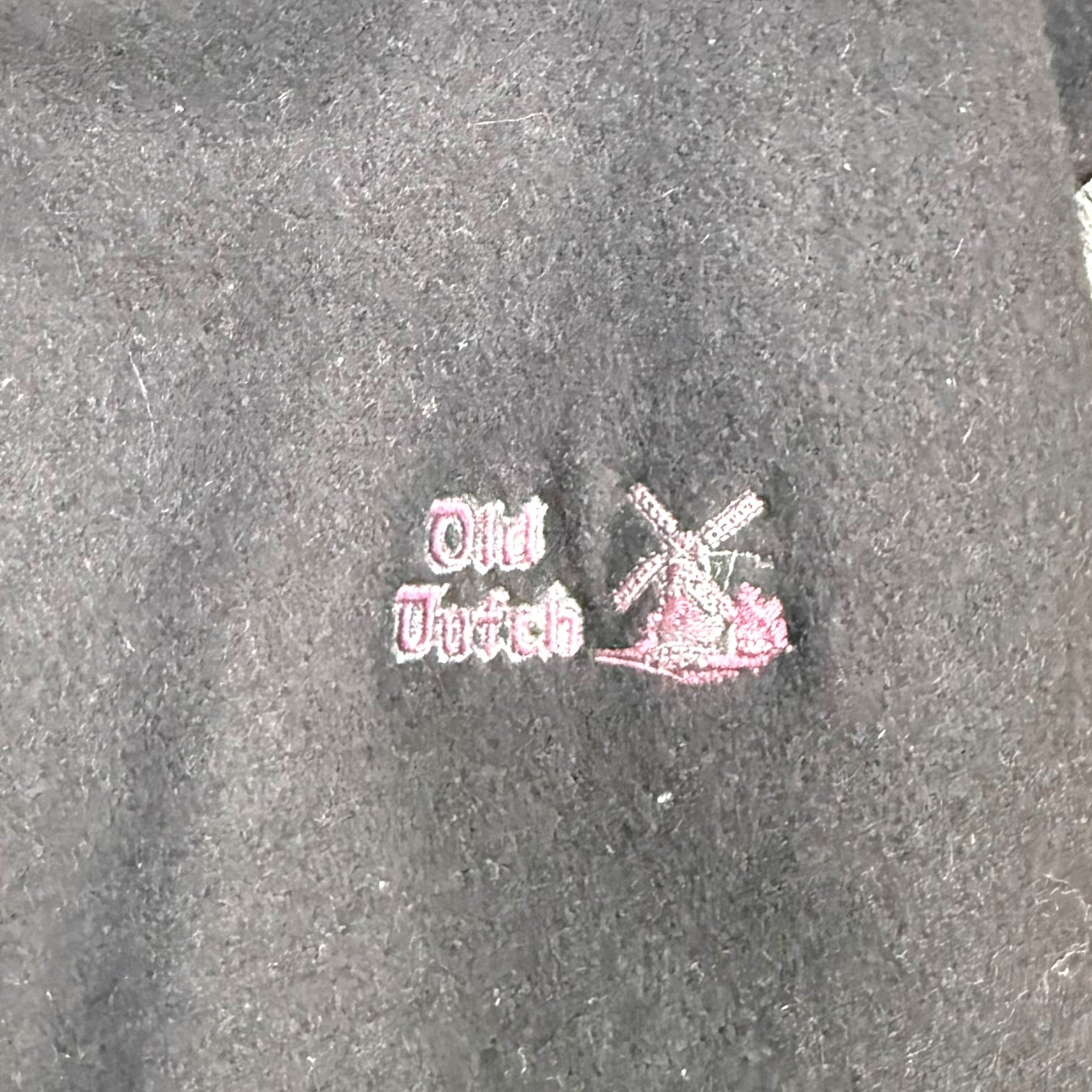 Vintage Old Dutch Chips Leather Jacket