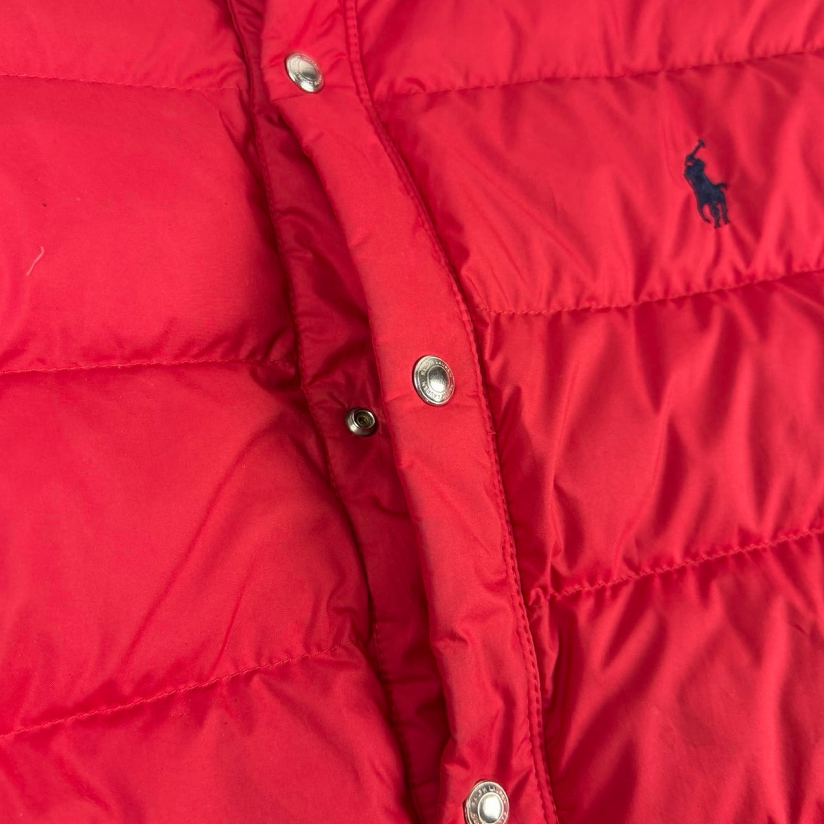 Vintage Polo Ralph Lauren Puffer Jacket Red