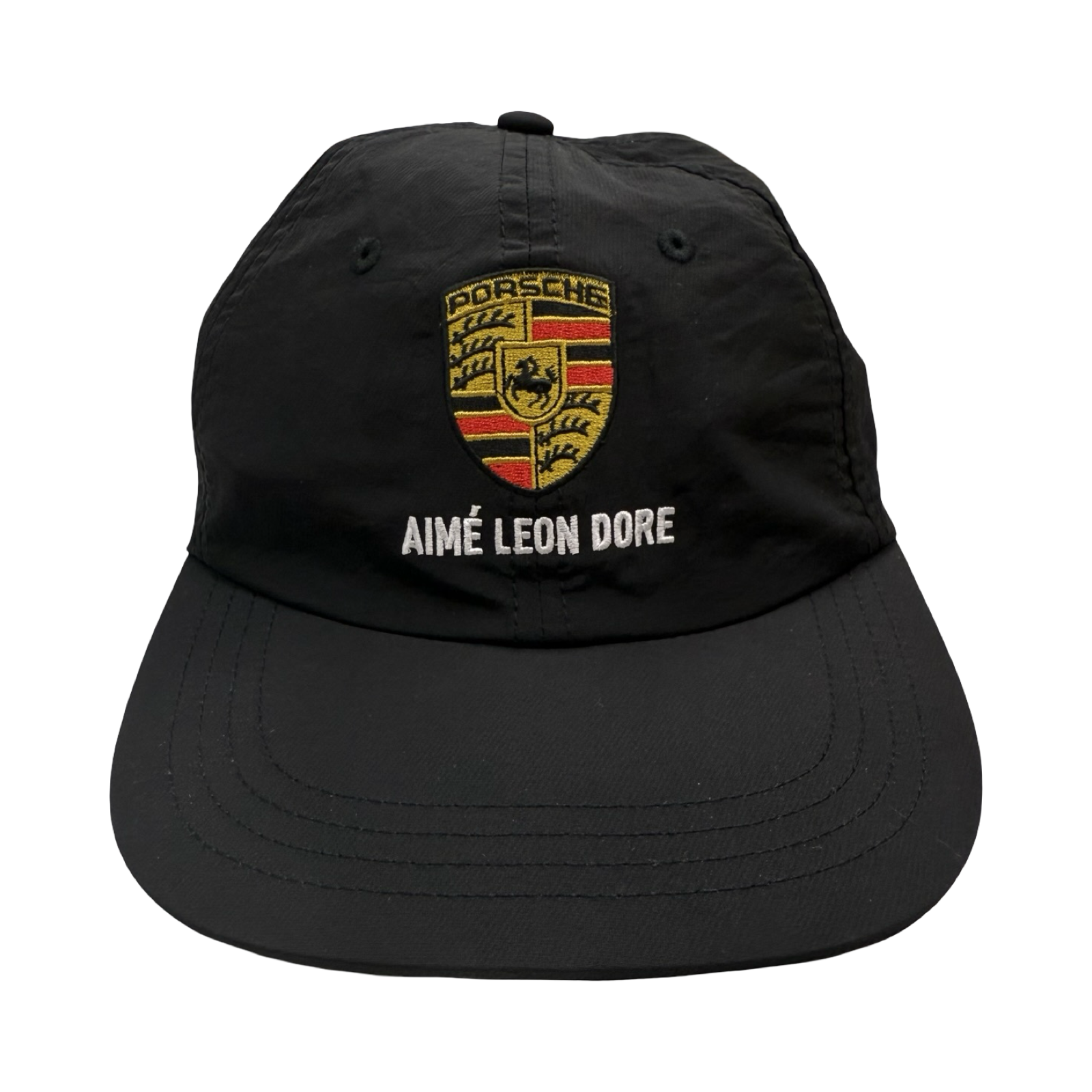 Aime Leon Dore x Porsche Nylon Logo Hat Black