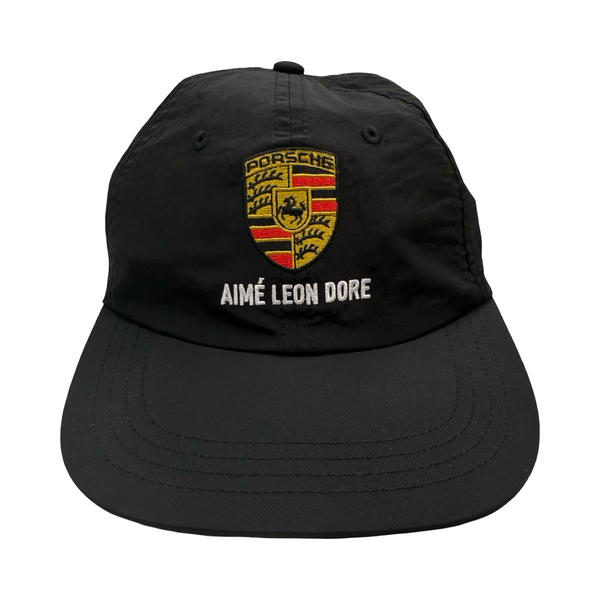 Aime Leon Dore x Porsche Nylon Logo Hat Black
