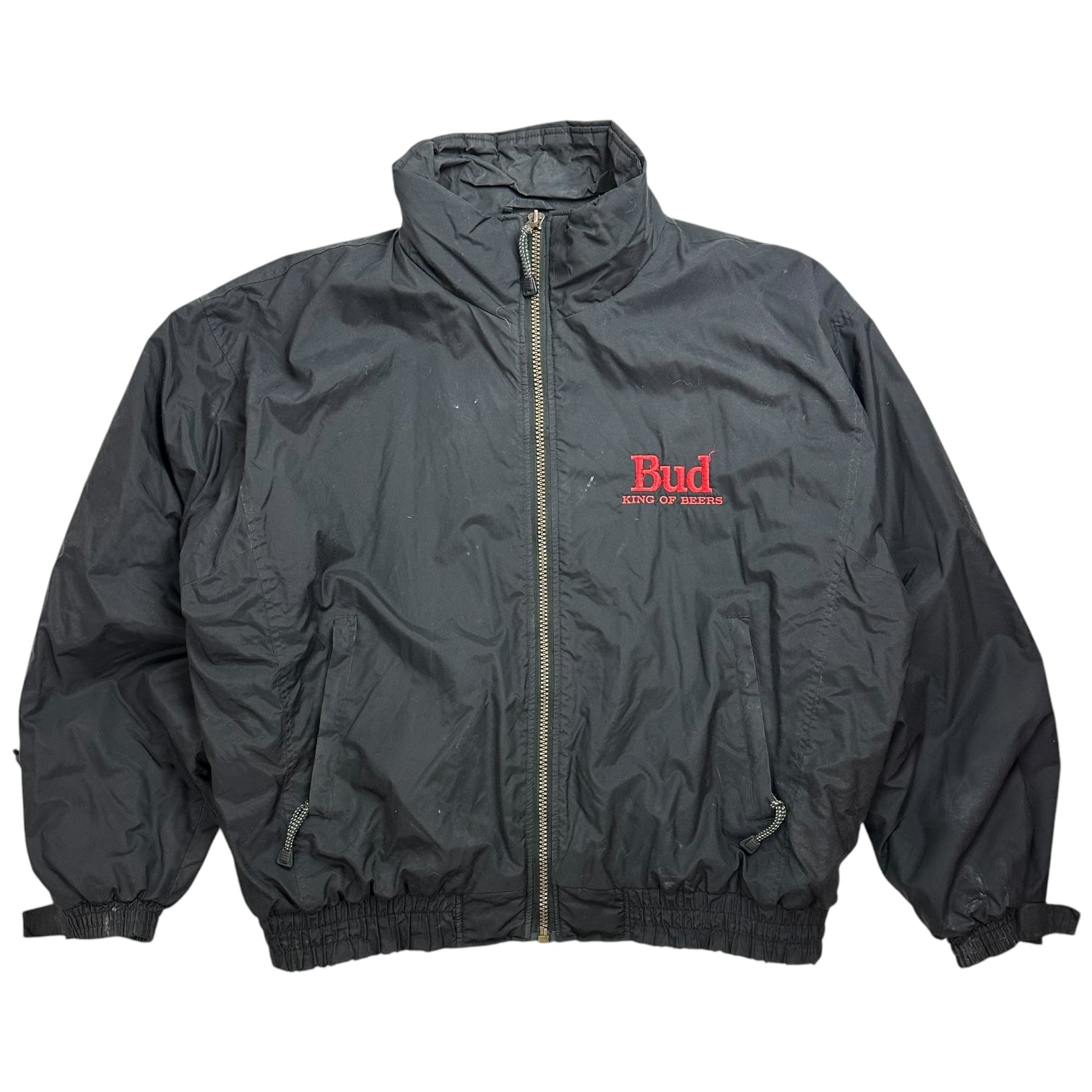 Vintage Stormtech ‘Bud King Of Beers’ Jacket Black