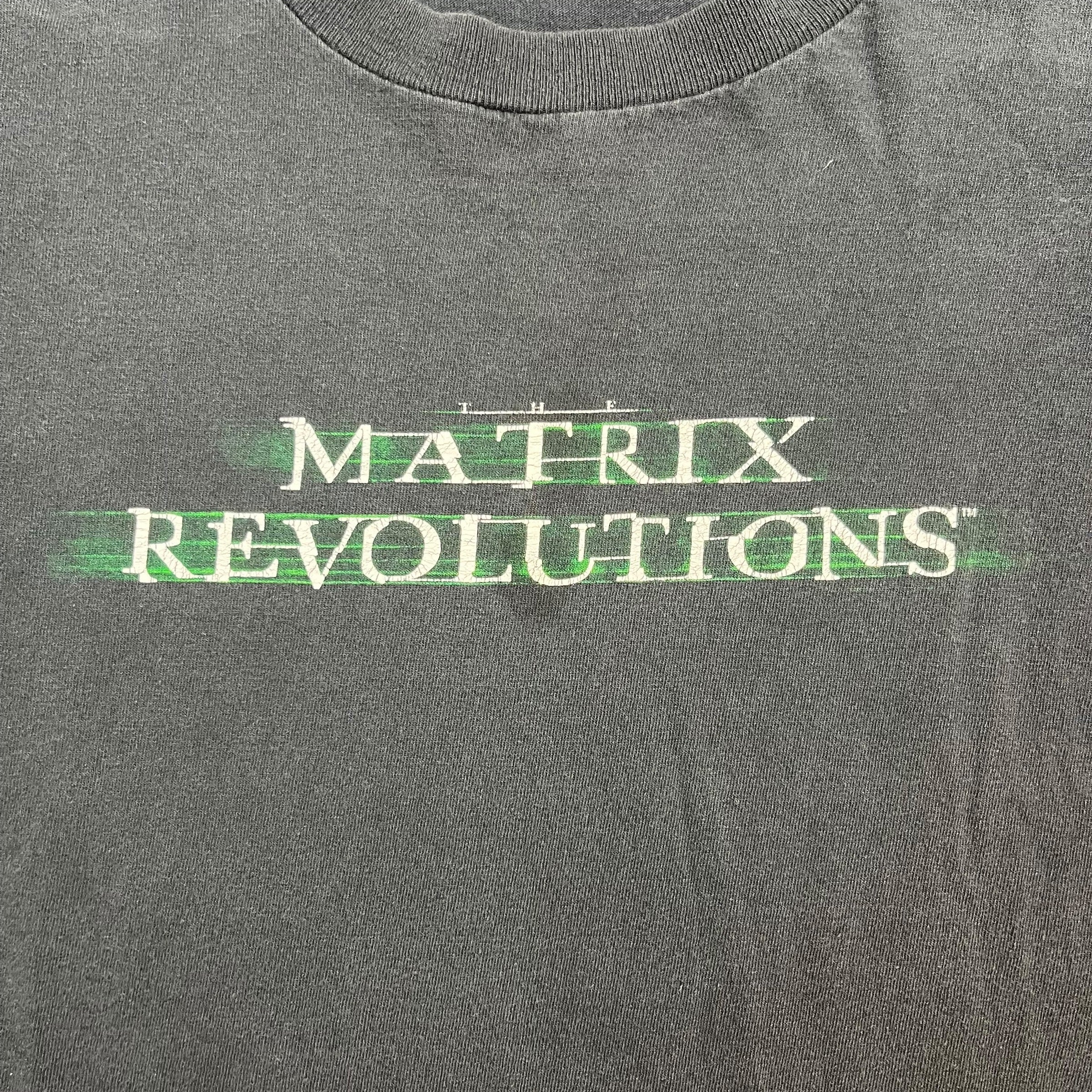 Vintage Matrix Revolutions Tee Black
