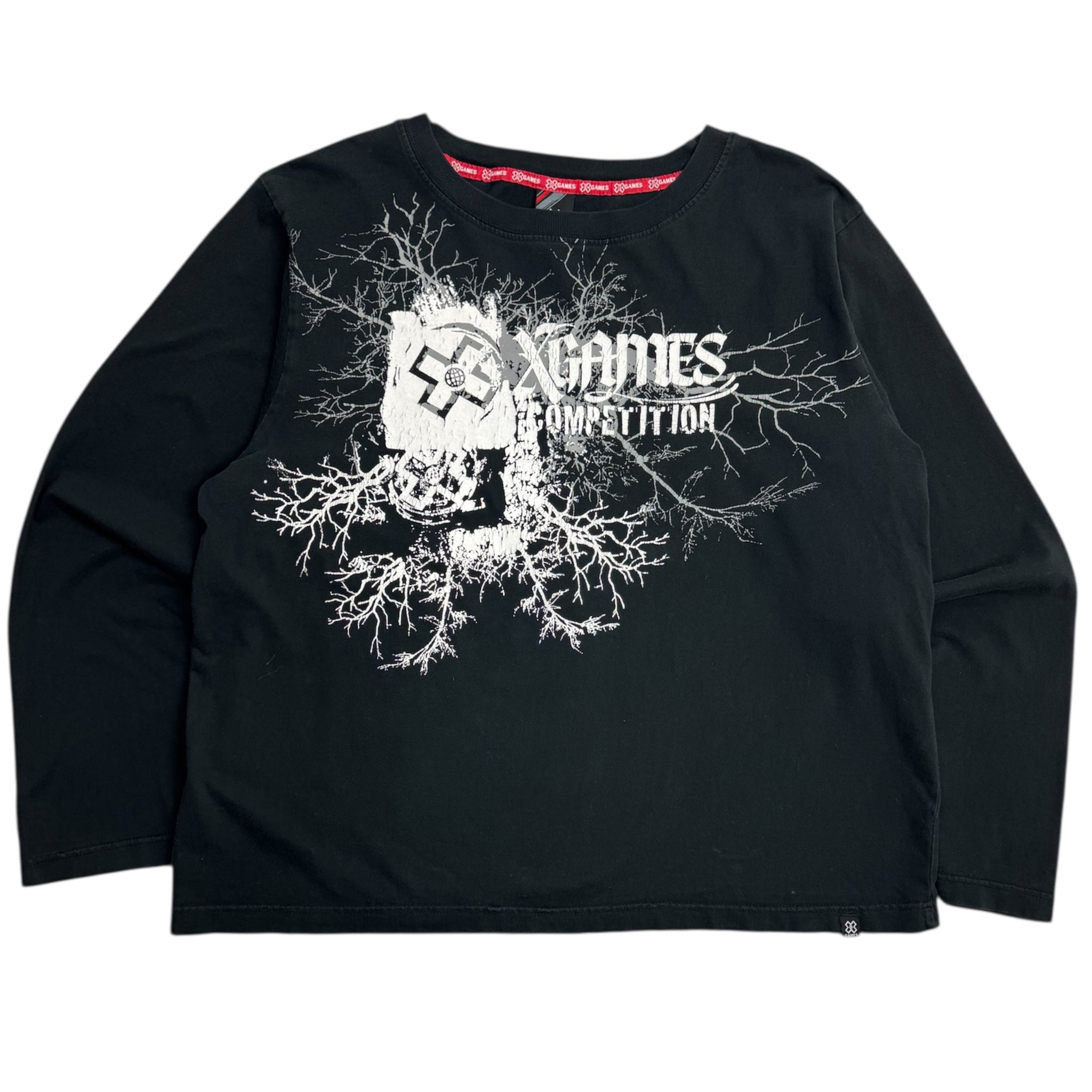 Y2K X-Games Cyber Emo Skater Longsleeve T-Shirt