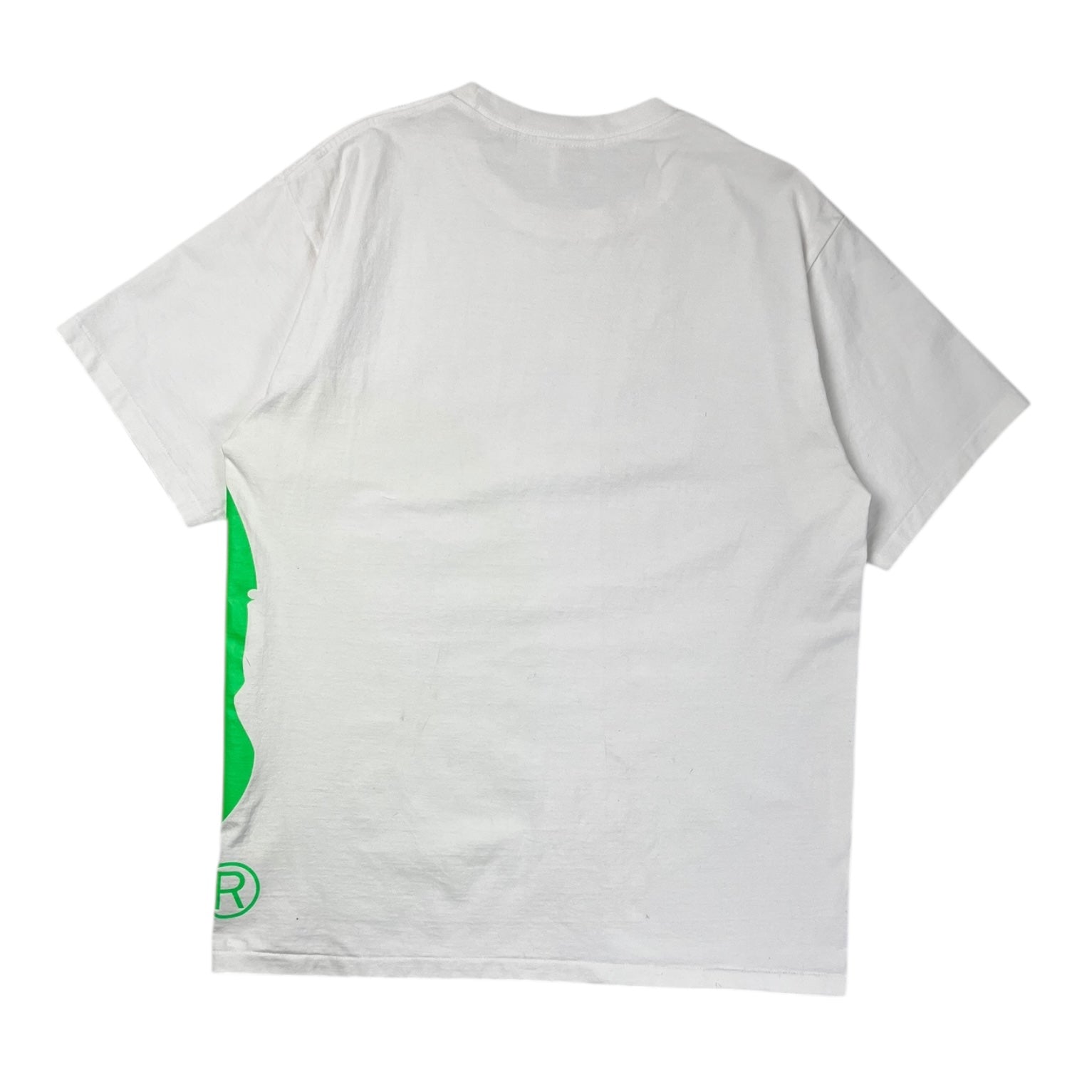 Bape Neon Side Big Ape Head T-Shirt White
