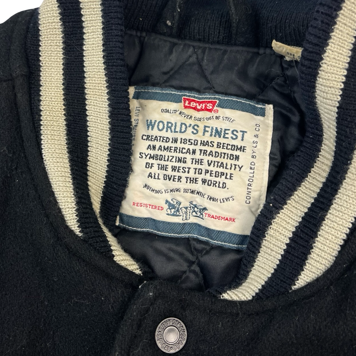 Vintage Levi’s Strauss Varsity Jacket