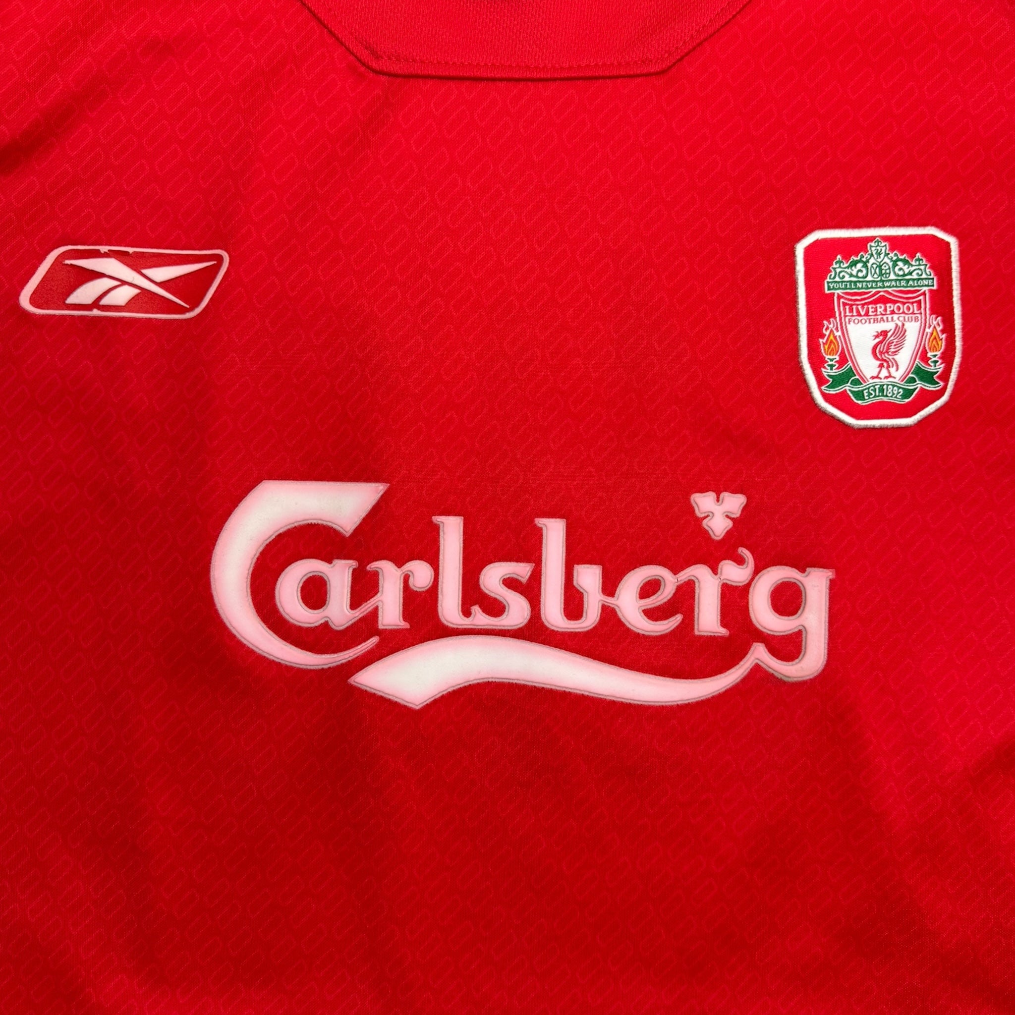 2004/06 Liverpool Fernando Morientes Home Football Jersey