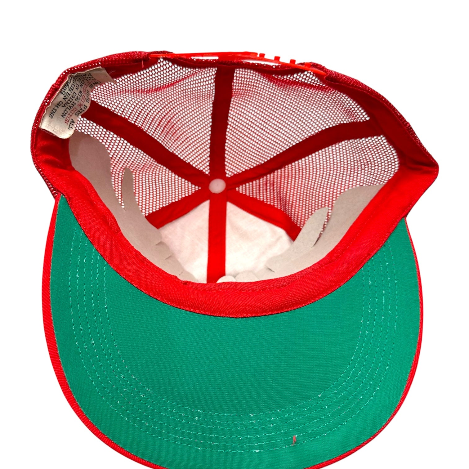 Vintage Edmonton Trappers Baseball Hat Red