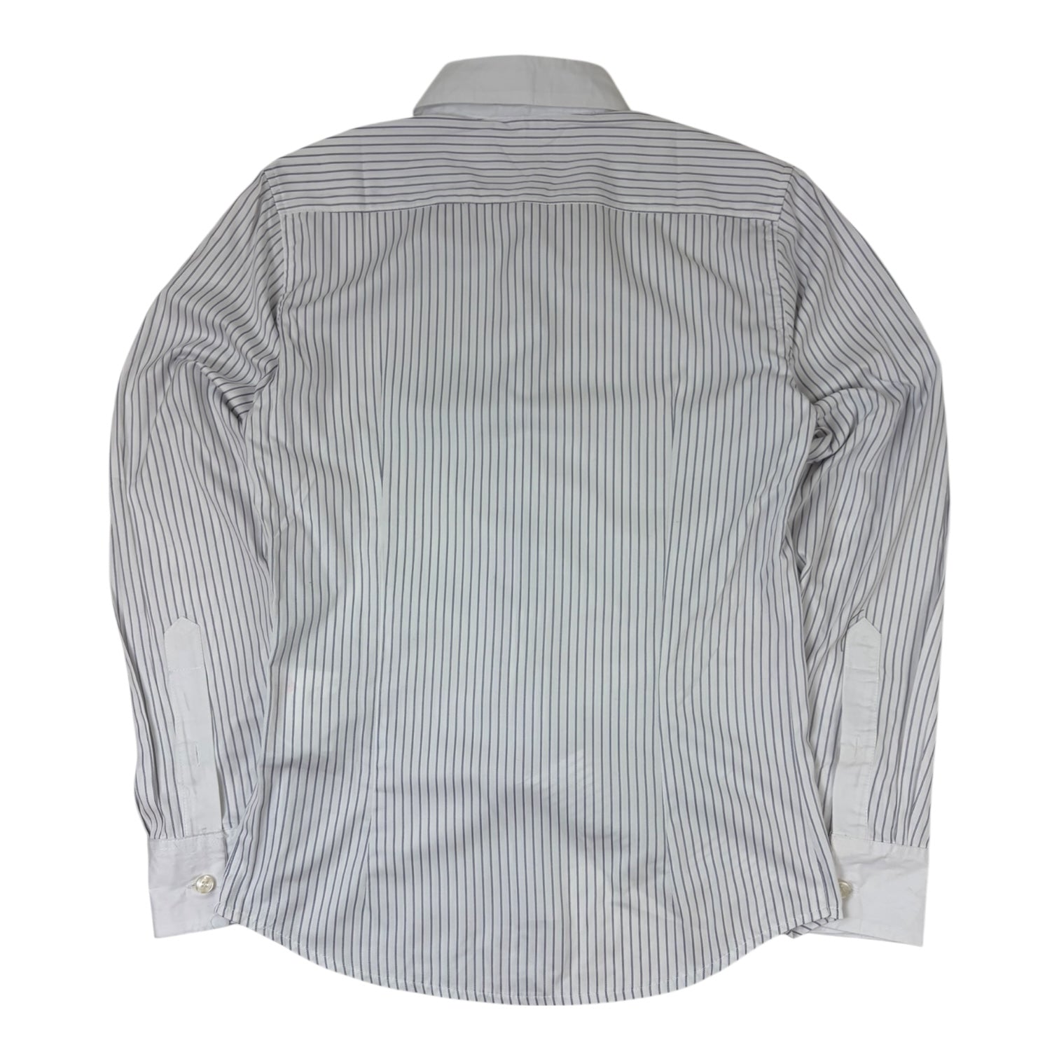 Comme Des Garçons PLAY Striped Button-Up Shirt White