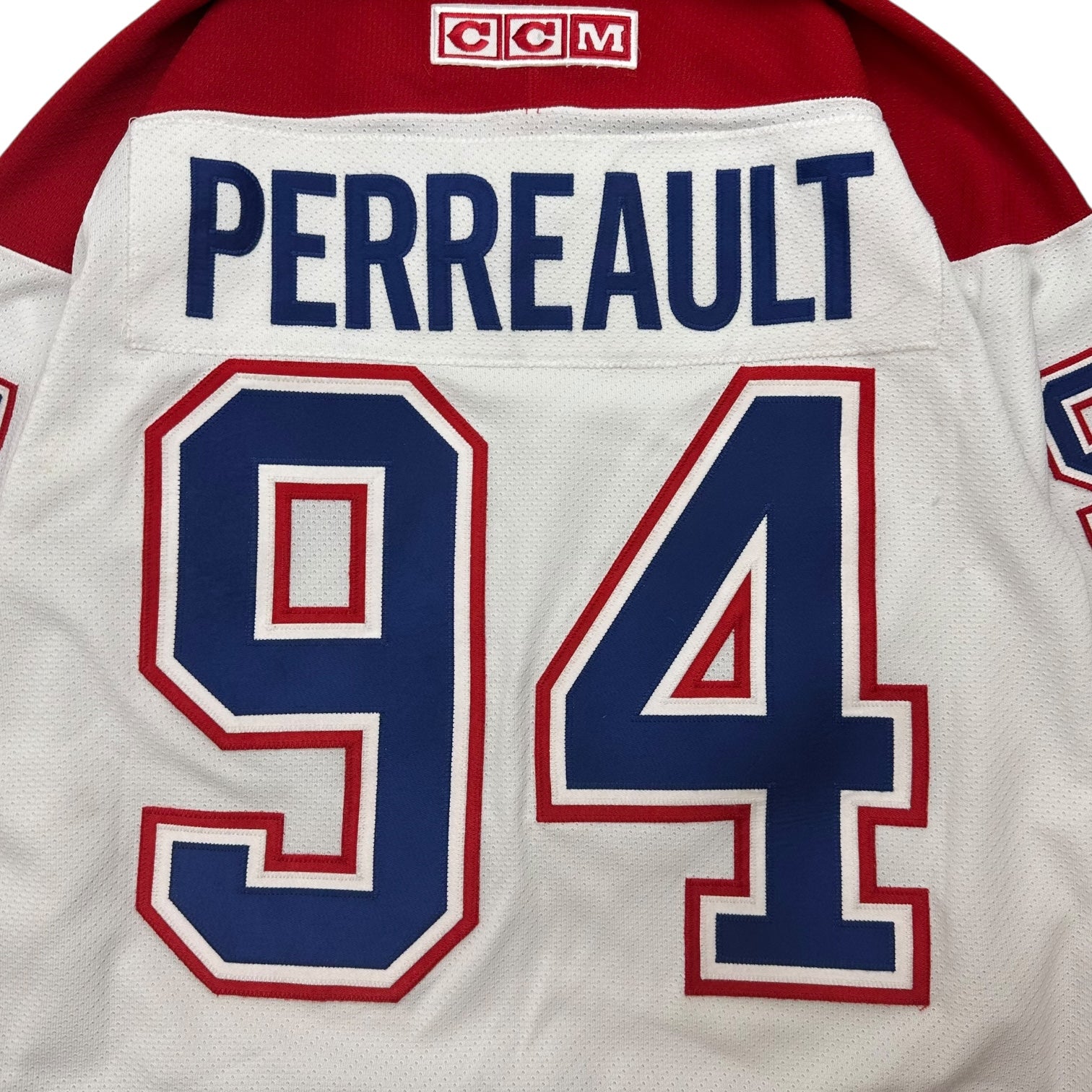 Vintage Montreal Canadiens Yanic Perreault Away Jersey