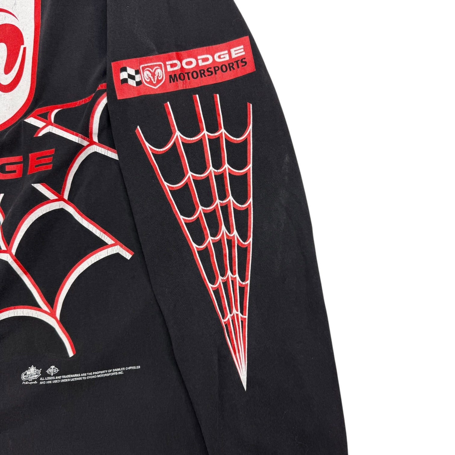 Vintage Dodge Racing L/S Tee Black