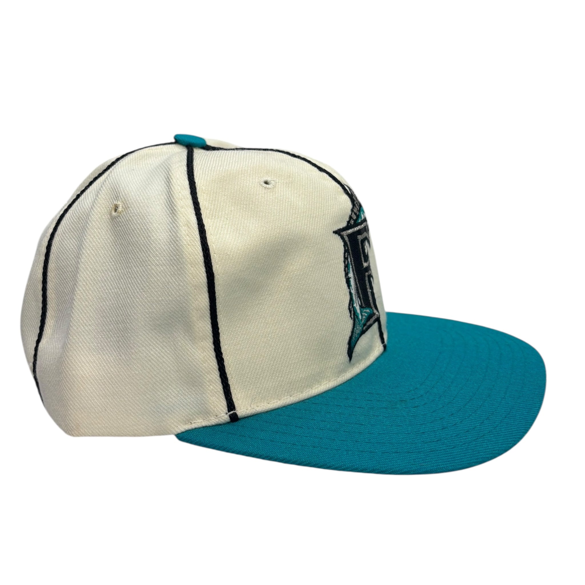 Vintage MLB Florida Marlins American Needle Pinstripe Hat