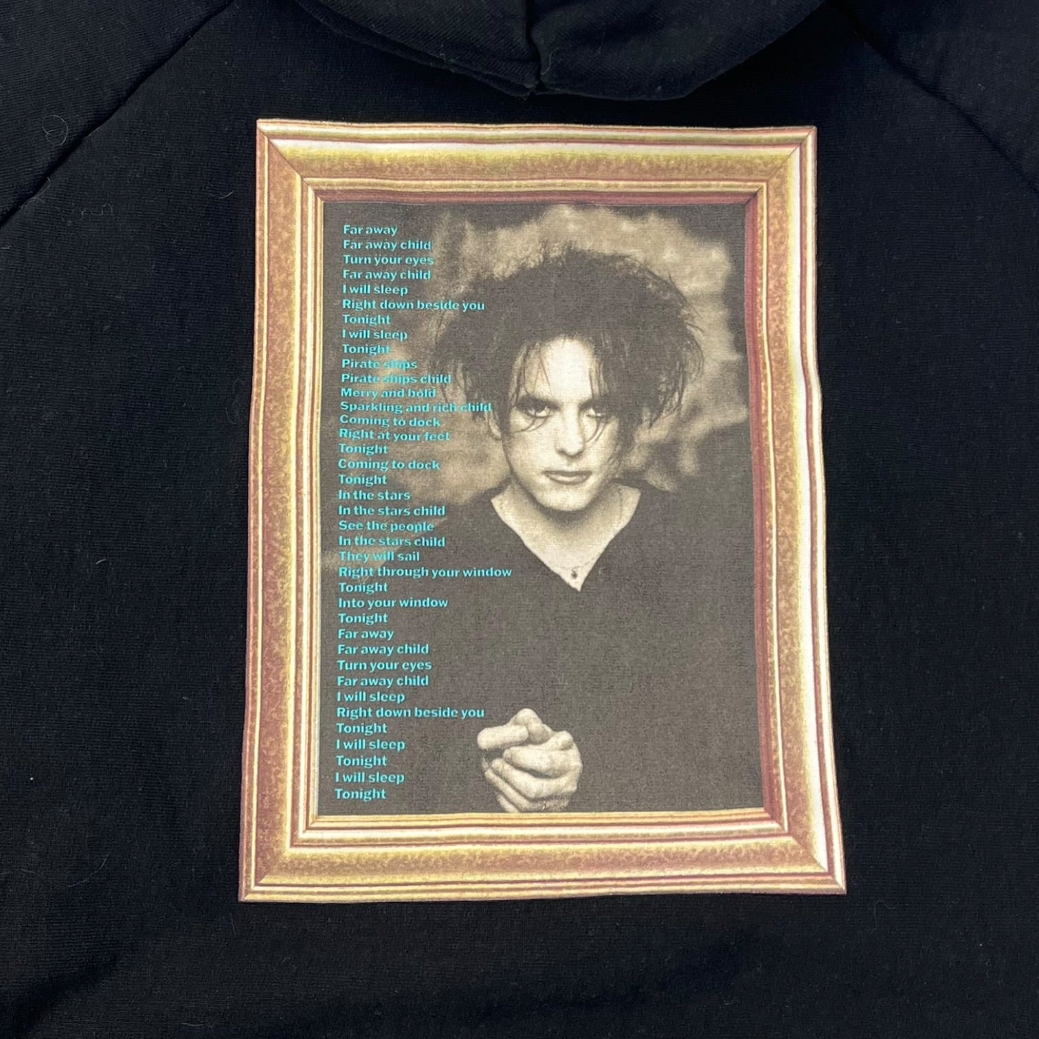 Noah x The Cure Portrait Hoodie Black