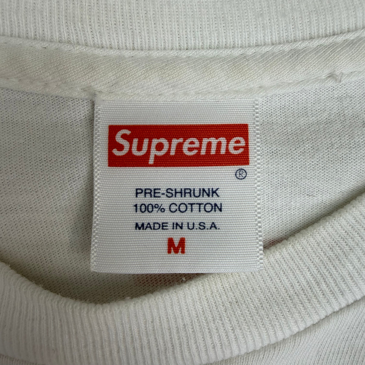Supreme X Andy Warhol Mohammad Ali Tee White