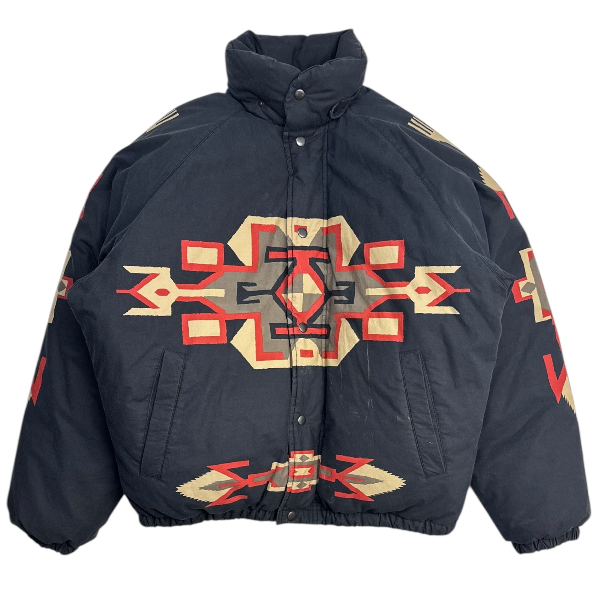 Vintage Polo Ralph Lauren Aztec Puffer Jacket