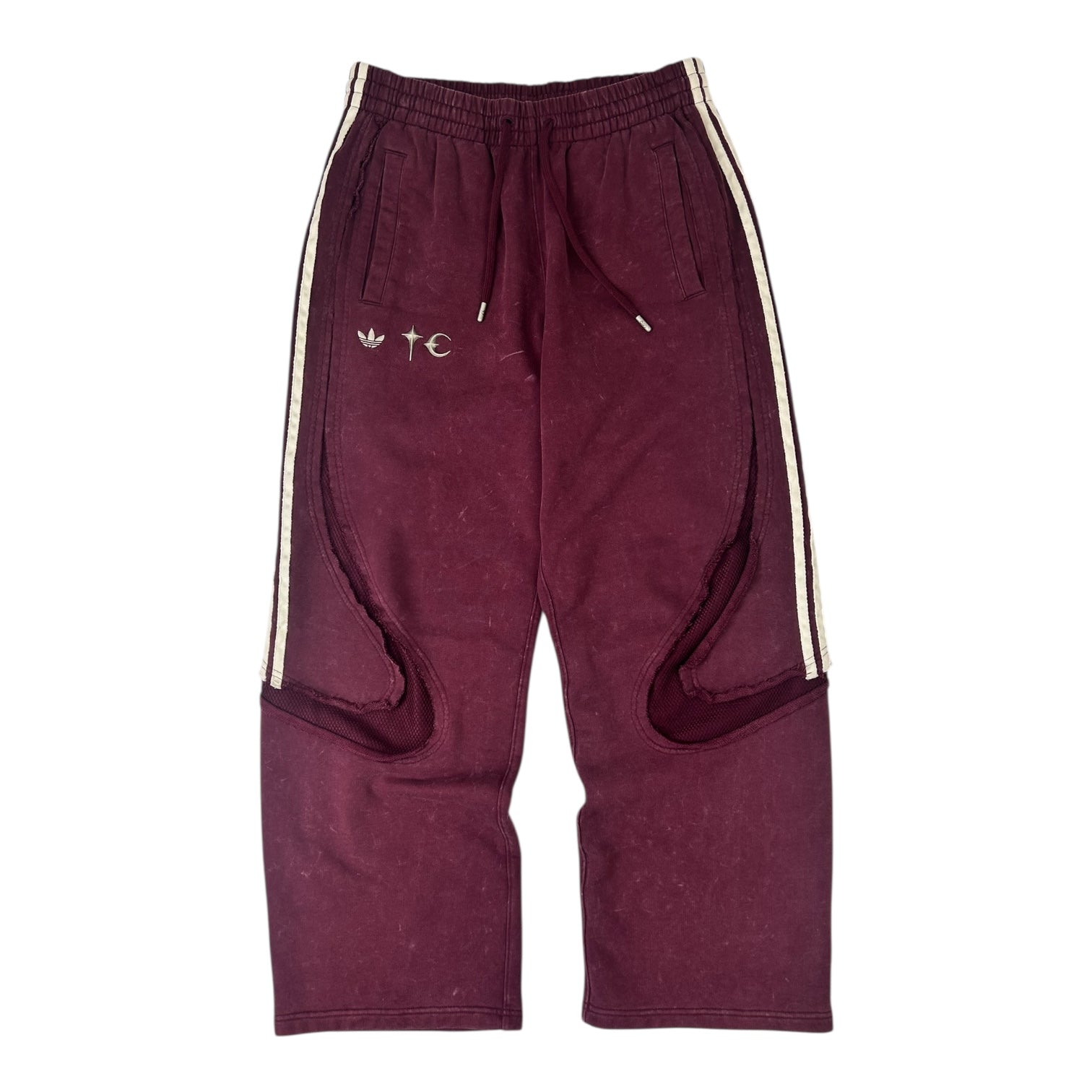 Adidas X Thug Club Teamgeist  Sweatpants Maroon