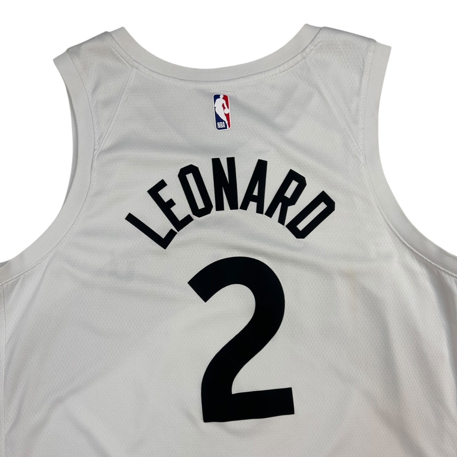 Toronto Raptors Kawhi Leonard 2019 OVO Jersey White/Gold