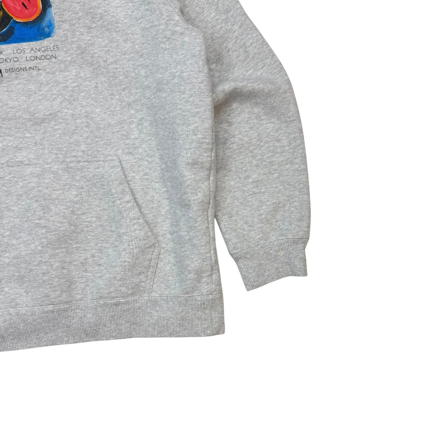 Stussy Hibiscus Hoodie Grey