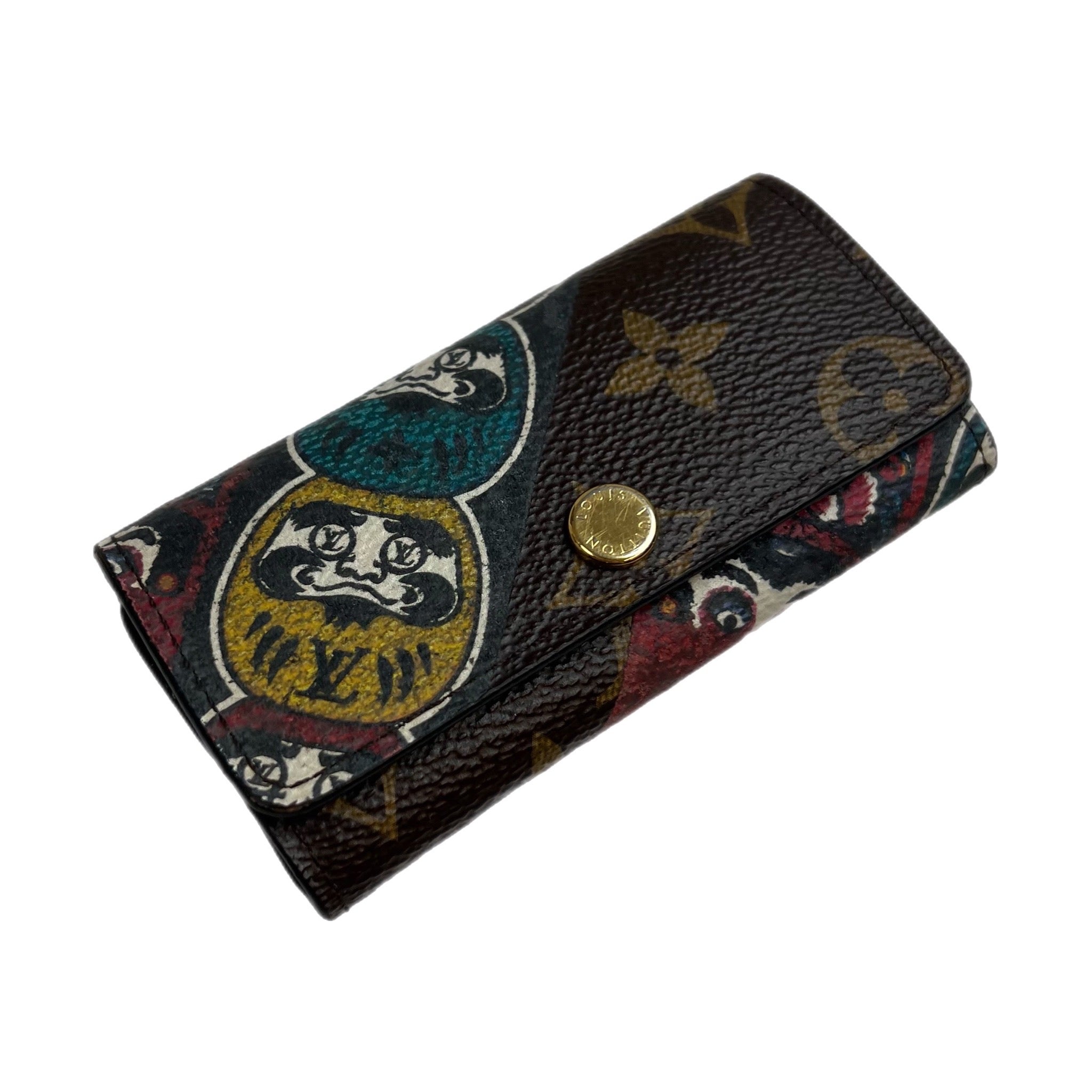 Louis Vuitton Monogram Kabuki Daruma Multicles 4 Key Case