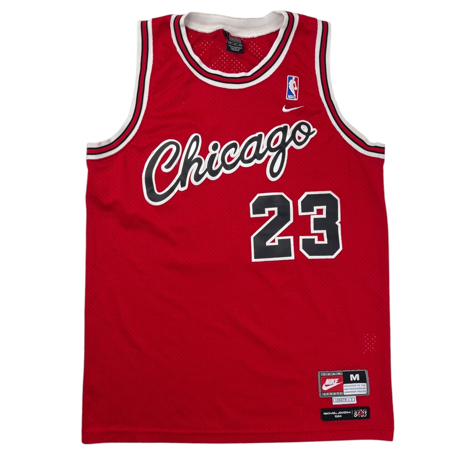 Vintage Michael Jordan Chicago Bulls Nike Jersey Red