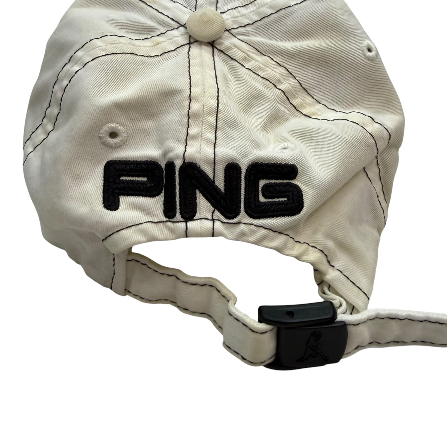 Vintage Ping G15 Strapback Hat White