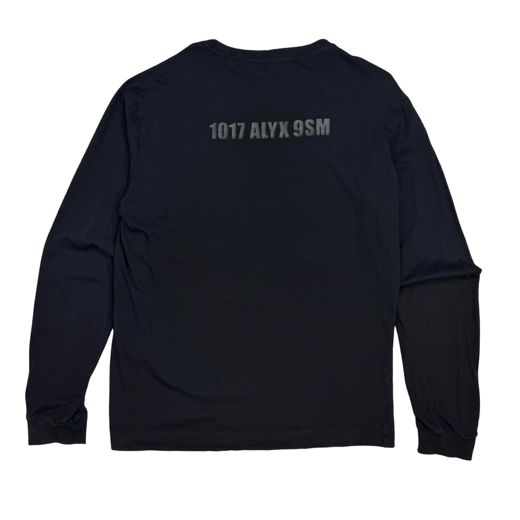 1017 Alyx 9SM Longsleeve Logo Tee Black