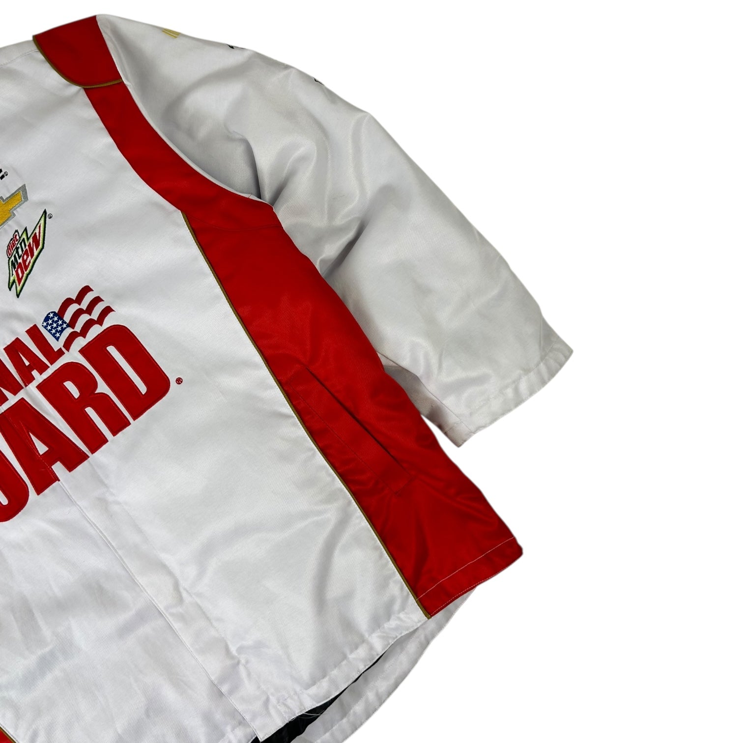 Vintage National Guard Racing Jacket White