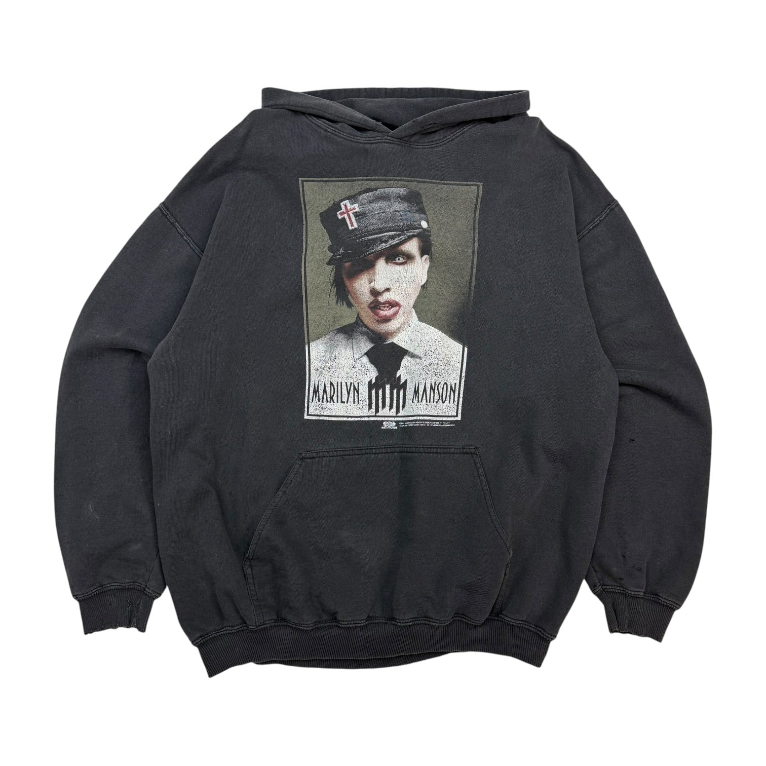 2003 Marilyn Manson Golden Age Of Grotesque Hoodie Black