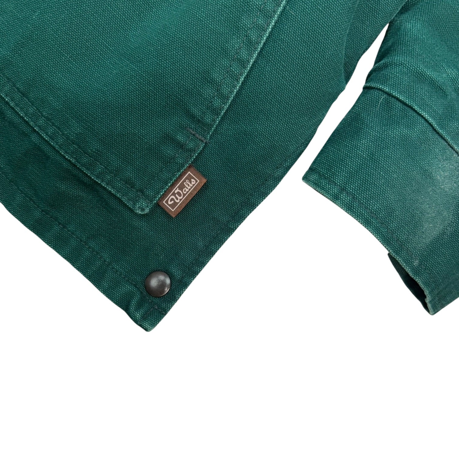 Vintage Walls Western Wear Chore Coat Green
