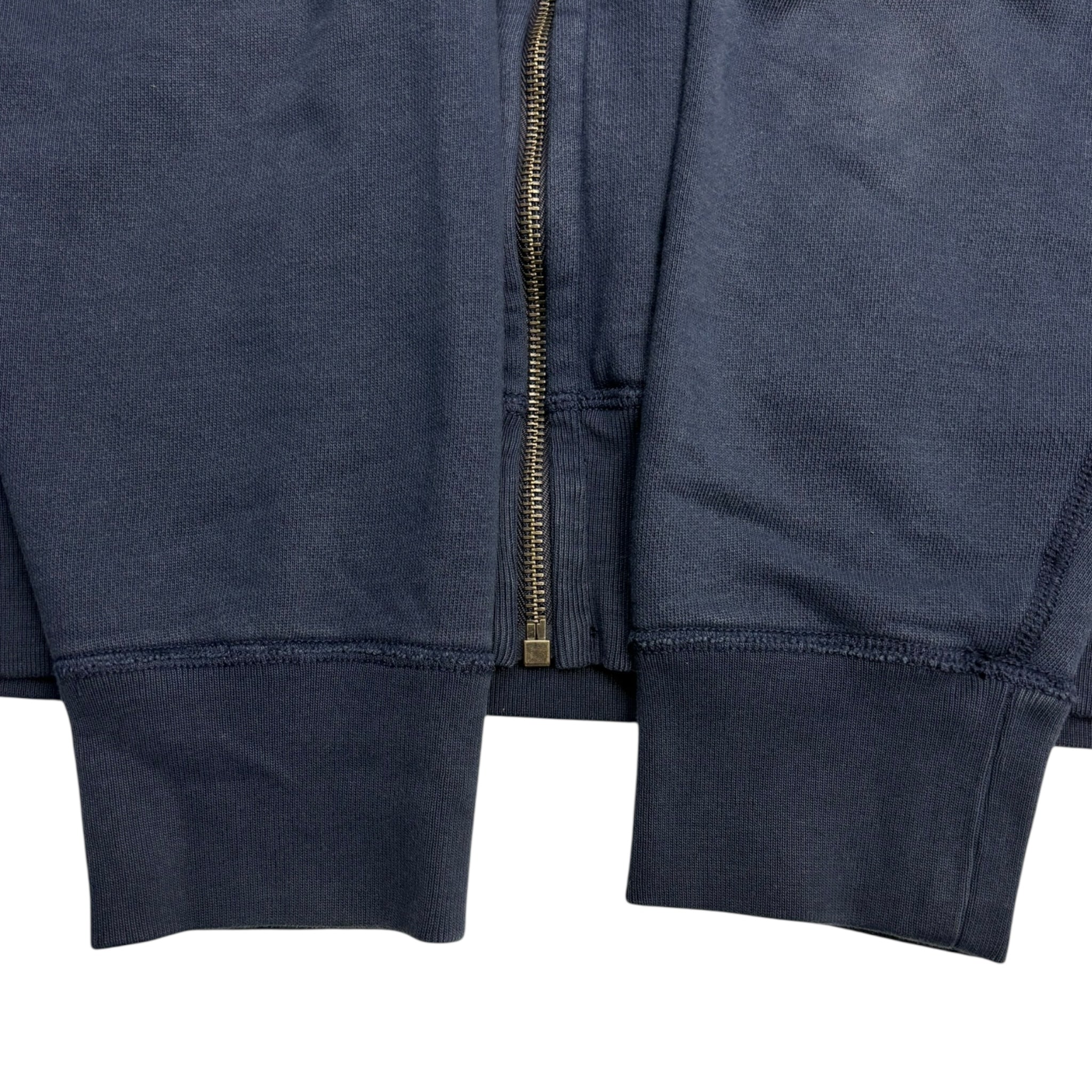 Vintage Polo Ralph Lauren Fleece Zip-Up Hoodie Navy